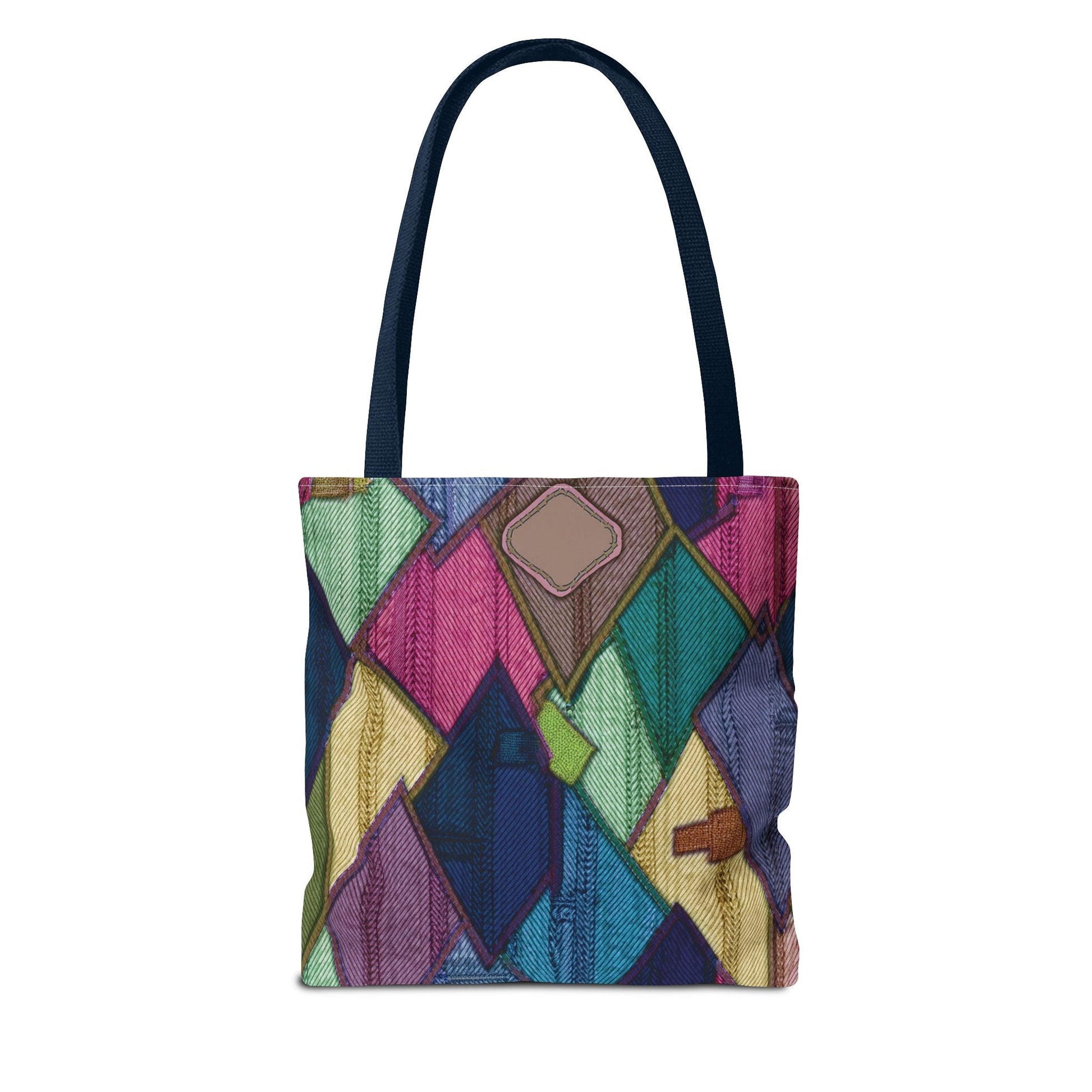 Denim Canvas Bag, Tote Bag Denim Printify