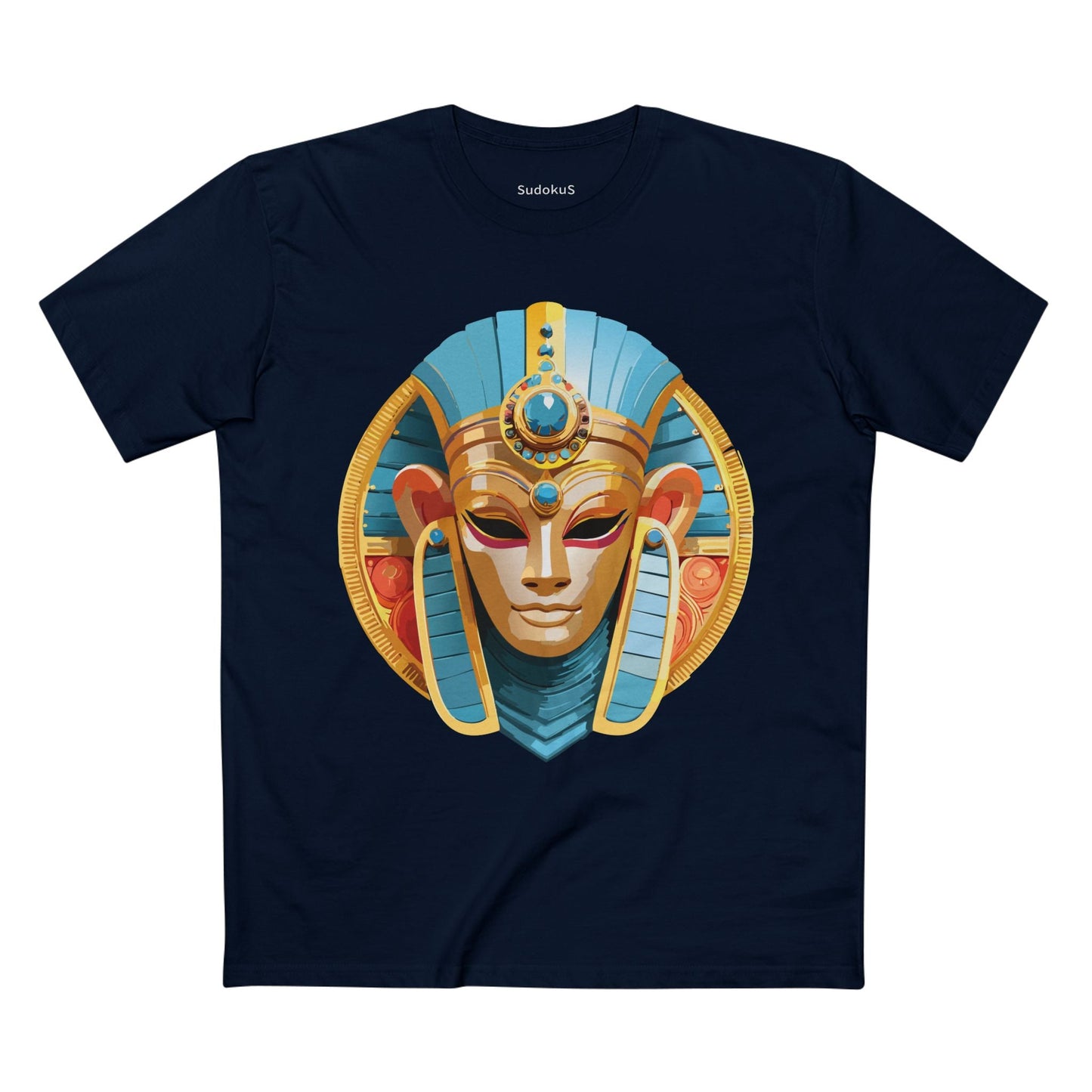Mask Graphic Unisex 100 Cotton Staple Tee 25