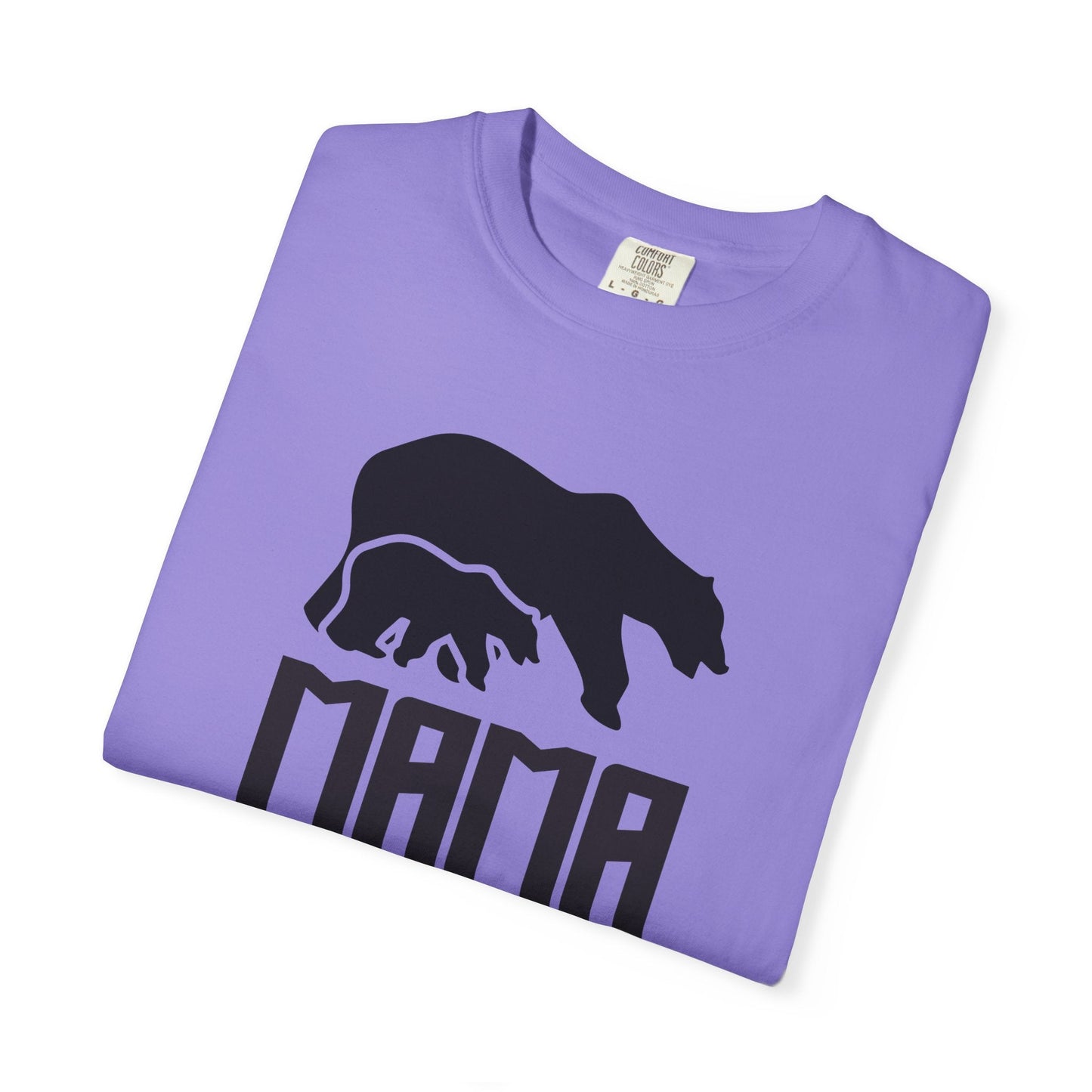 Mama Bear Mom T-shirt Mother's Day Mama Tee Unisex Comfort Colors Garment-Dyed Cotton h12