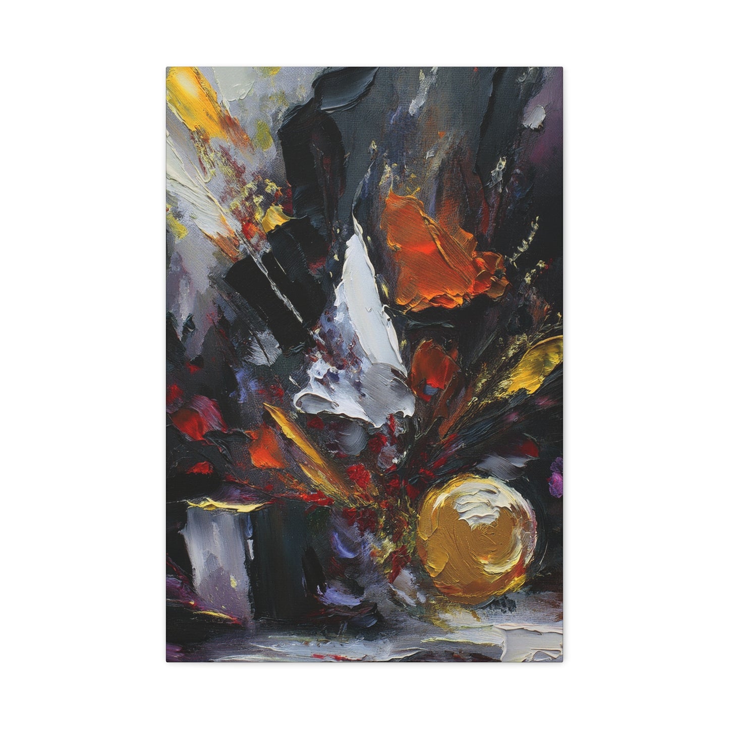 Abstract Oil Painting Print Canvas 20x24,20x30,24x30 24x32,24x36,30x40 32x48,36x48,40x60 Pine-Wood Inner Frame ABS-74