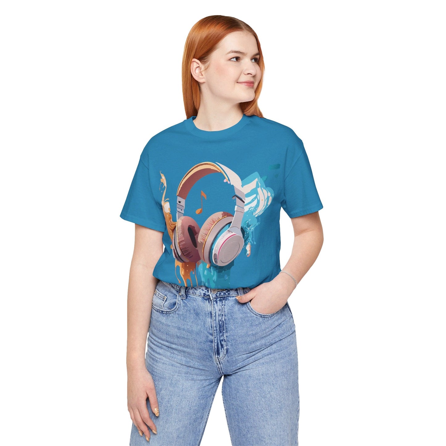 Adelpha Music T Shirt Unisex Graphic Tee Vintage Inspired Artwork Short Sleeve Premium