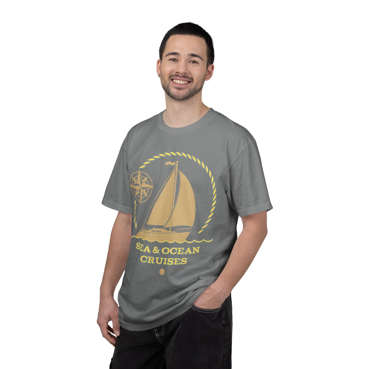 Comfort Colors 1717 Unisex Garment-Dyed T Shirt With Relaxed Fit 100 Percent Ring-Spun US Cotton