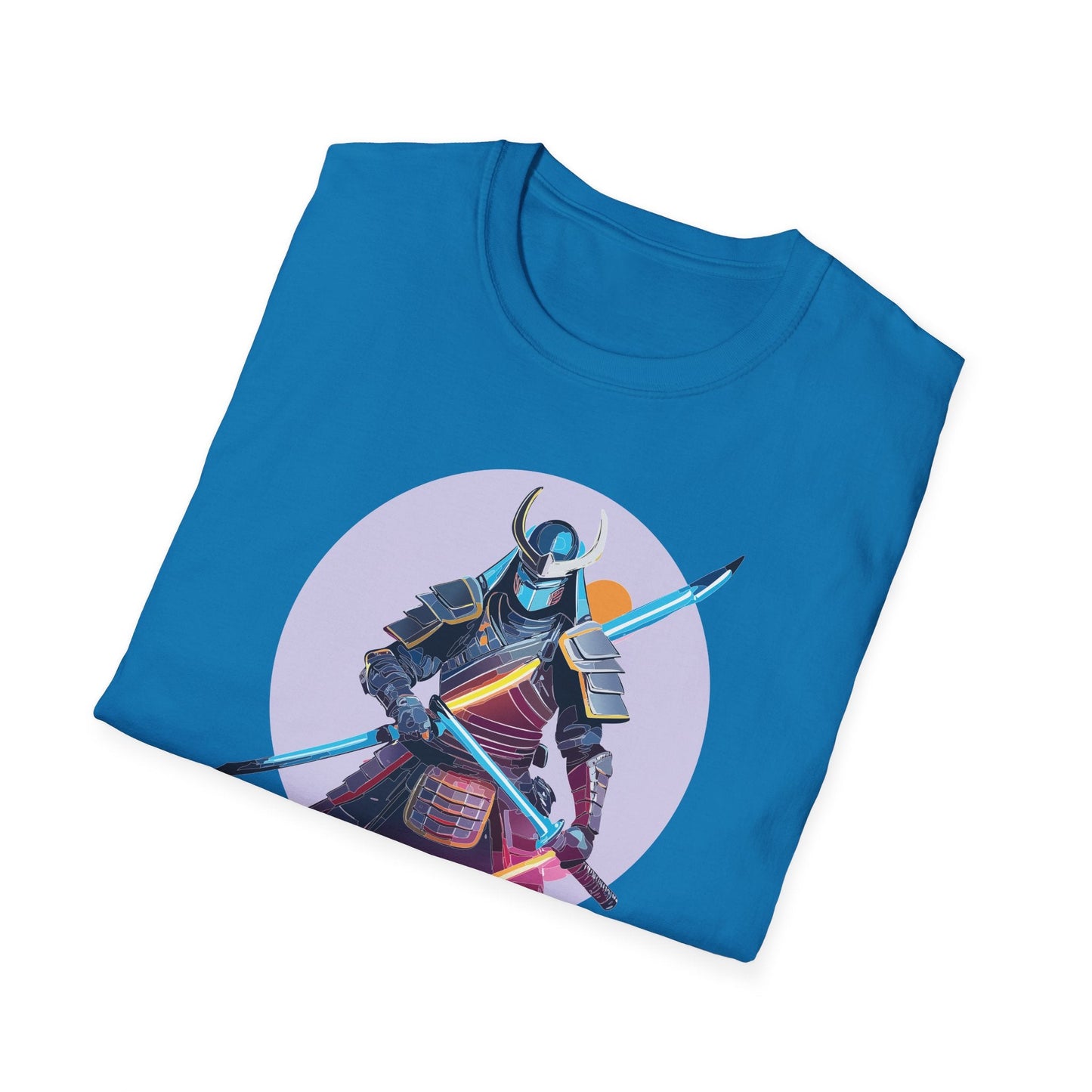 Samurai Shirt Unisex Gildan Softstyle Tee 100 Percent Cotton Lightweight Comfort