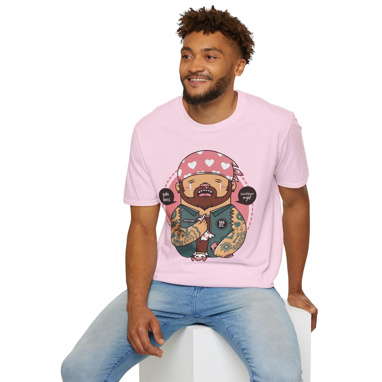 Cartoon Animation T Shirt Unisex Softstyle 100 Percent Ring Spun Cotton Comfort Tee