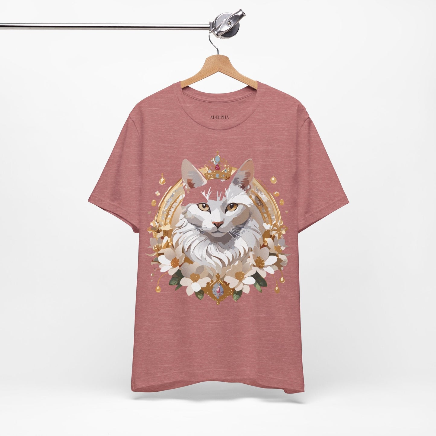 Medallion Graphic Unisex 100 Cotton Vintage Animal Medal Artwork Tee 21