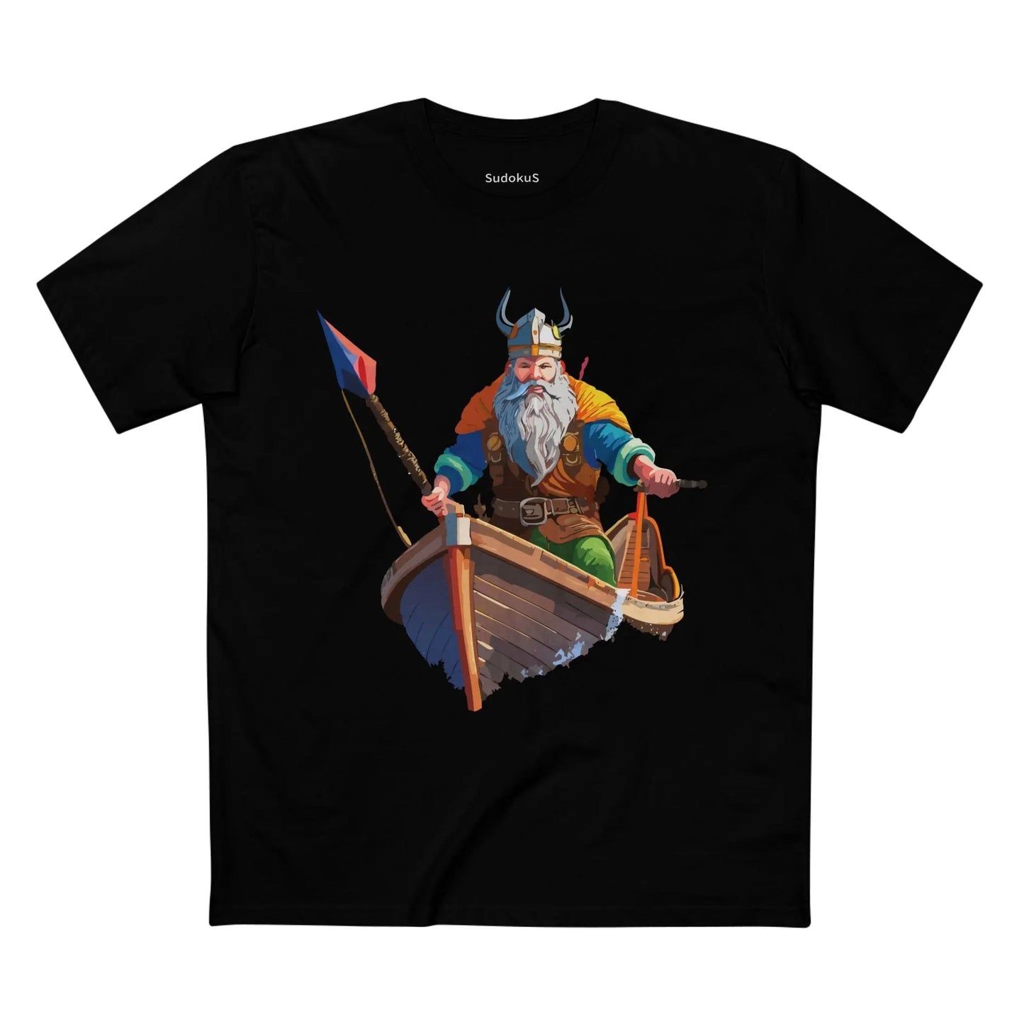 Viking Graphic Unisex 100 Cotton Staple Tee 30
