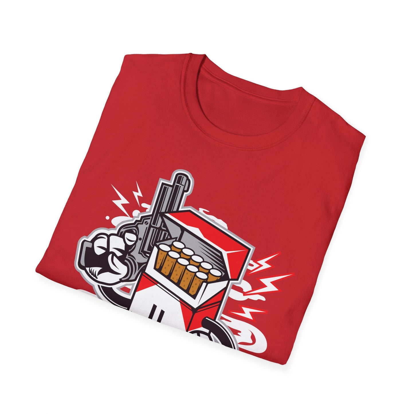 Cartoon T Shirt Animation Tee Funny Unisex Gildan Softstyle 64000 100 Percent Ring Spun Cotton