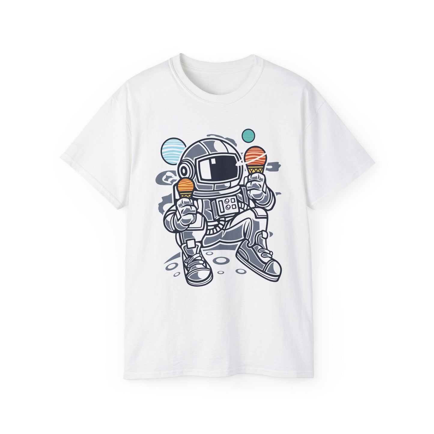 Astronaut Graphic Unisex 100 Cotton Tee 9