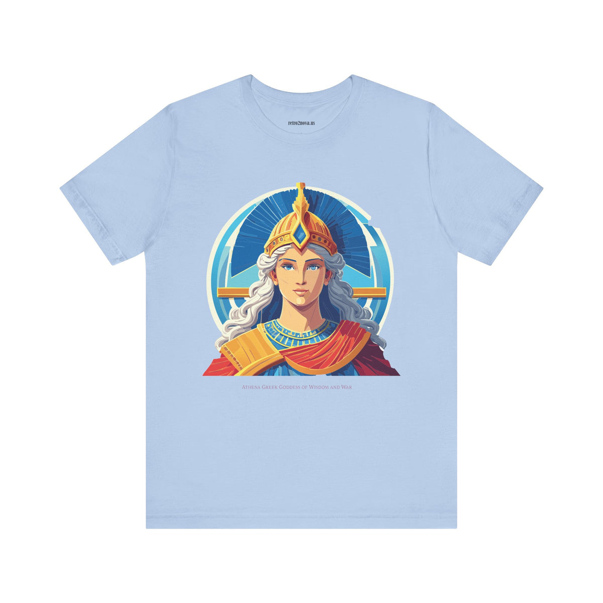 Goddess Graphic Unisex Cotton Bella+Canvas Tee with Athena