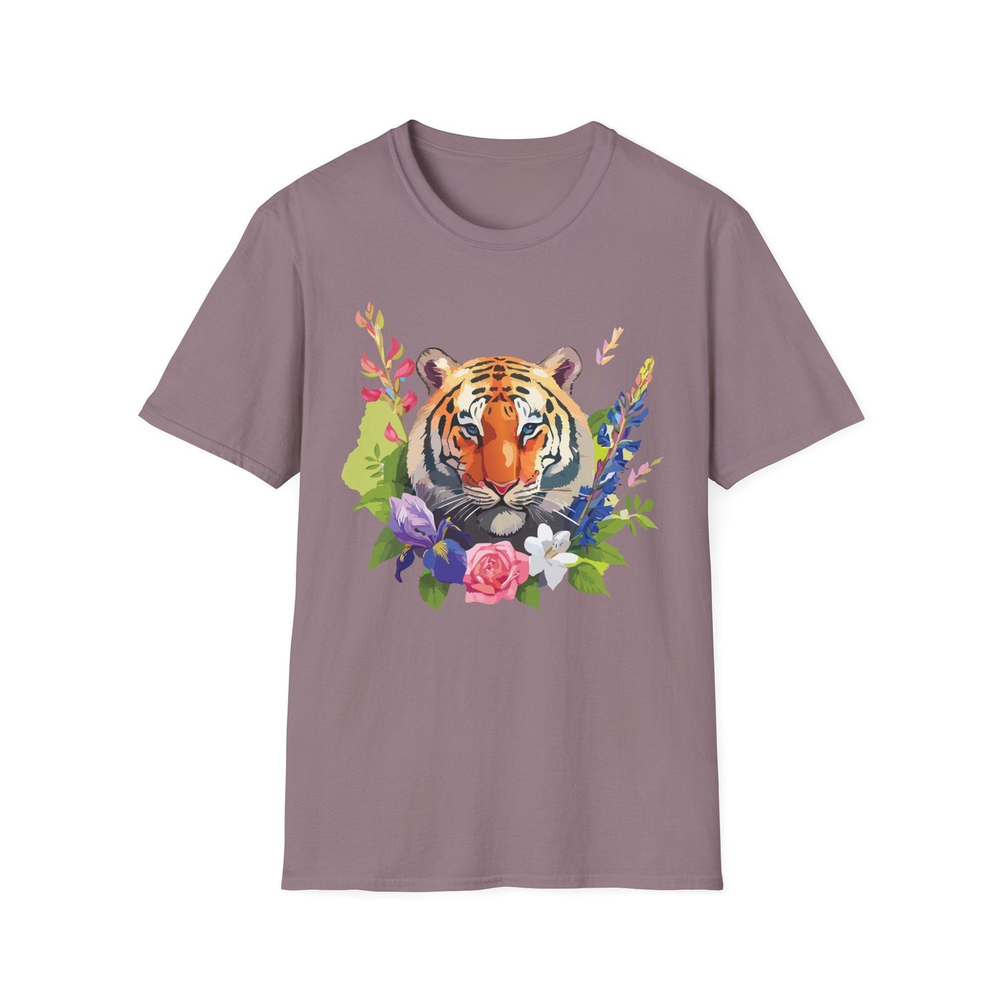 Tiger Shirt Unisex Gildan Softstyle Tee 100 Percent Ring Spun Cotton