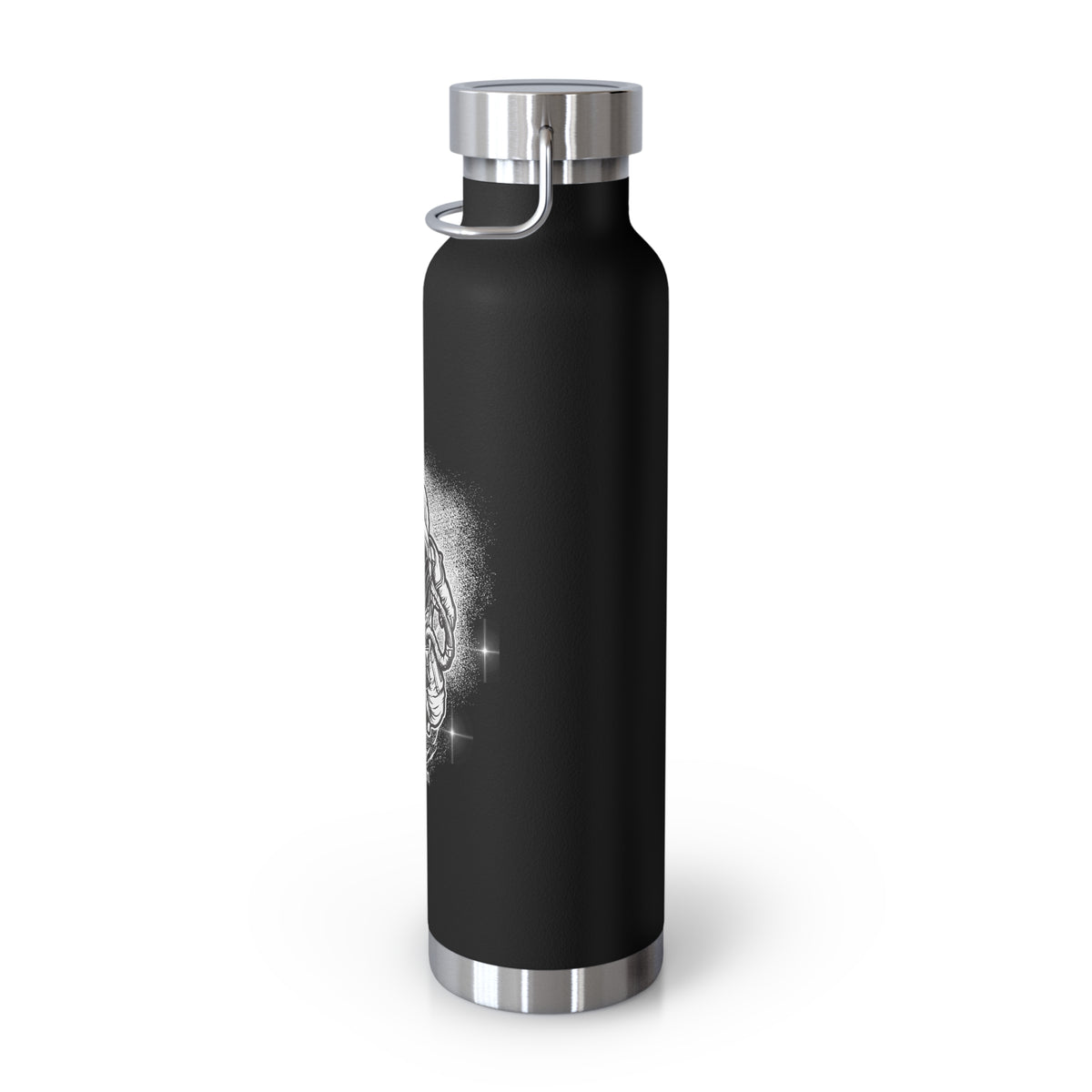 22oz Copper Insulated Water Bottle with Cartoon Design - CV4