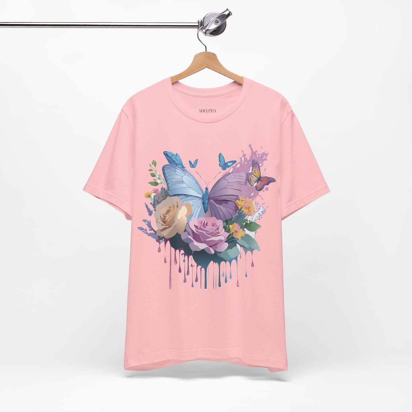Butterfly Graphic Tee Unisex Jersey Short Sleeve Shirt Adelpha Art Design