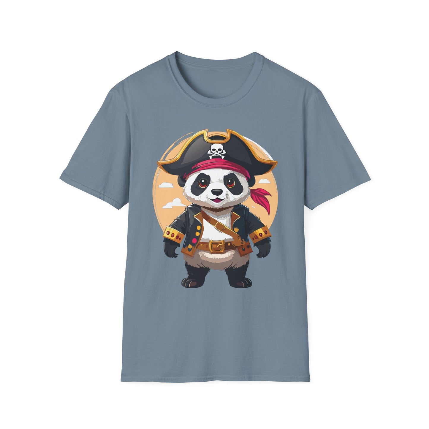 Panda Shirt Unisex T Shirt With Panda Animal Tee Animals Gildan Softstyle 64000 Cotton
