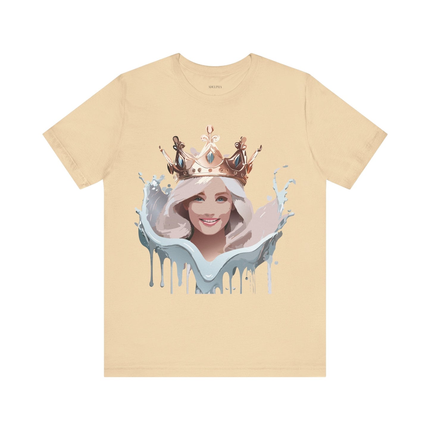 Queen Graphic Tee Unisex Jersey Short Sleeve Vintage Inspired Adelpha Art Design