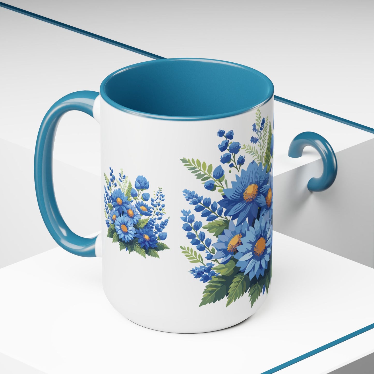 Floral Mug, Floral Cup