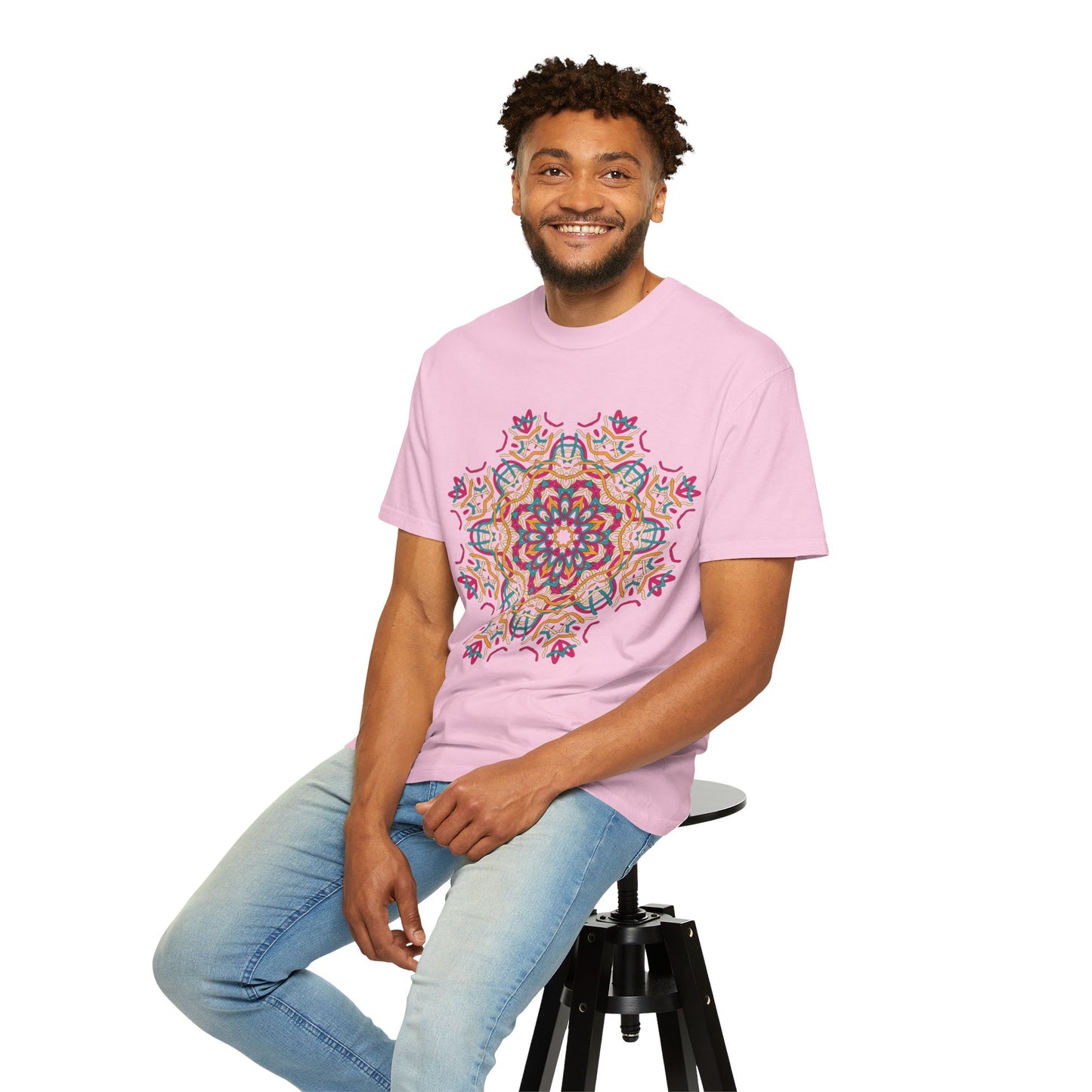 Unisex T-shirt with abstract print