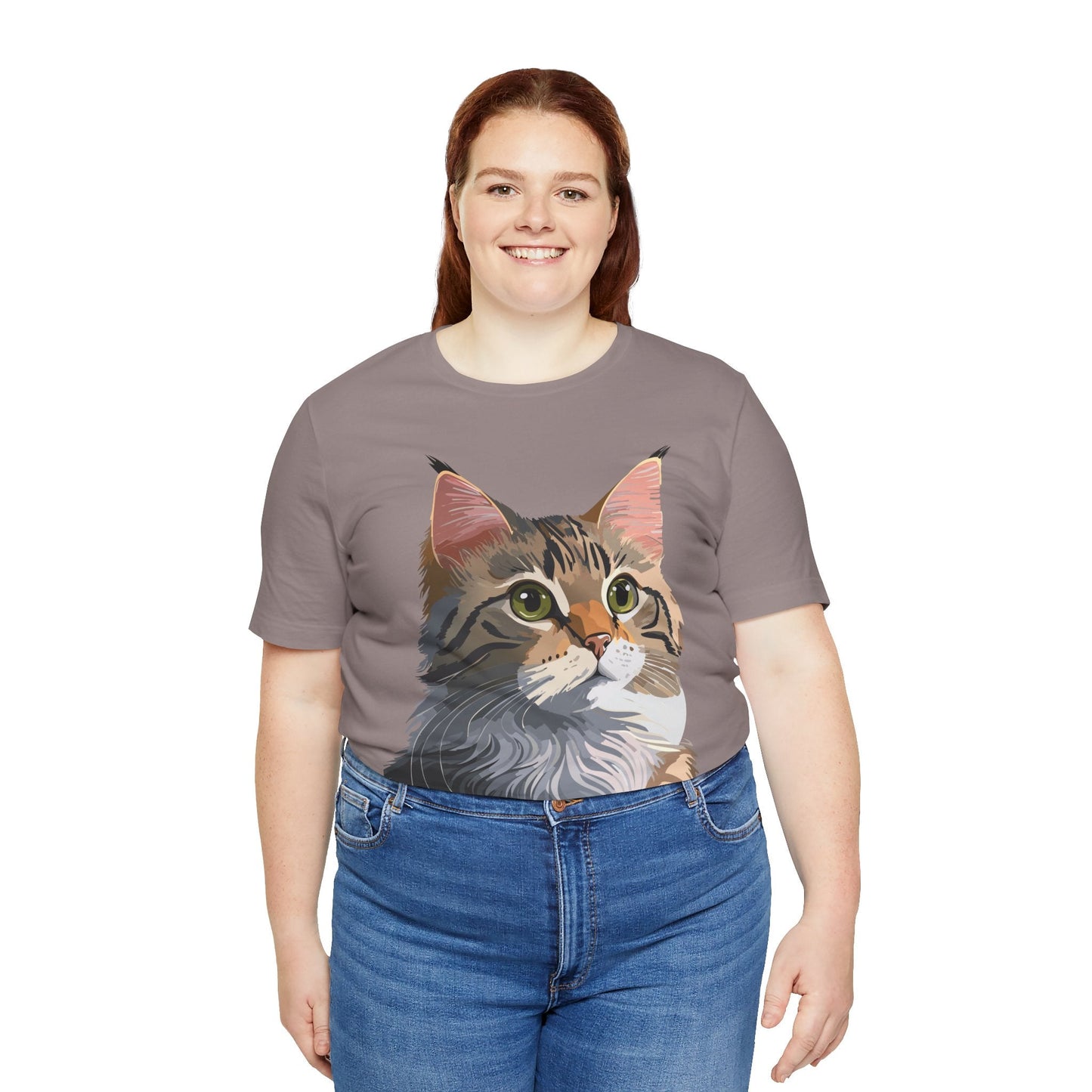 Unisex Animal Shirt Art Design Tee With Wild Animals Short Sleeve Comfort Wear Everyday