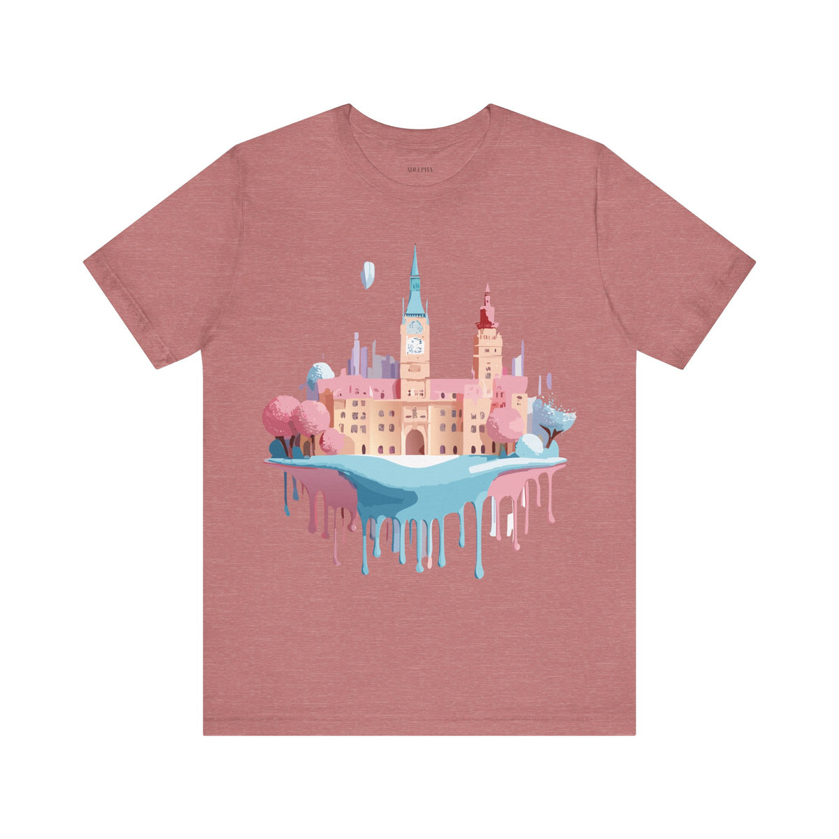 Unisex Cotton Bella+Canvas Tee with Prague
