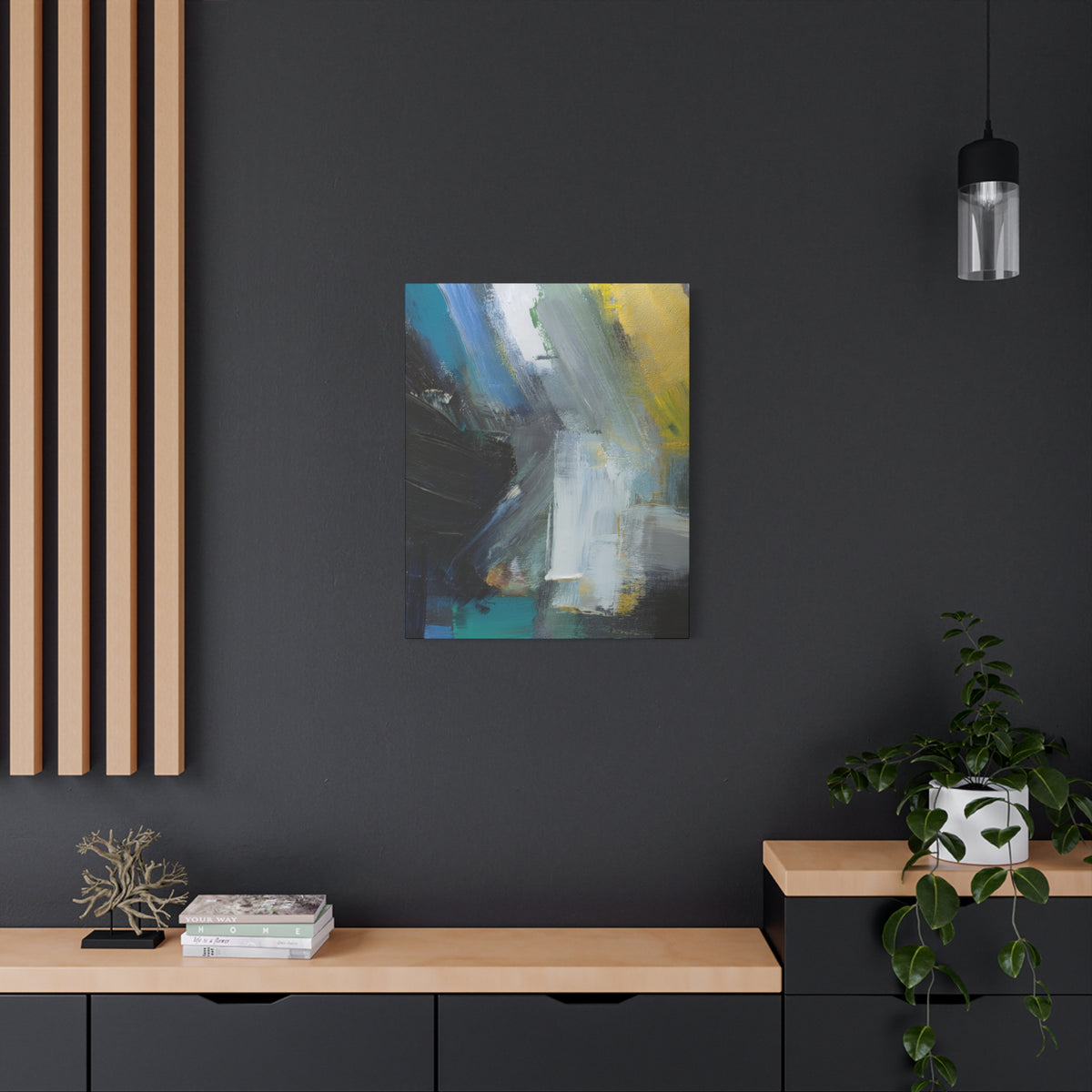 Abstract Oil Painting Print Canvas 20x24,20x30,24x30 24x32,24x36,30x40 32x48,36x48,40x60 Pine-Wood Inner Frame ABS-81