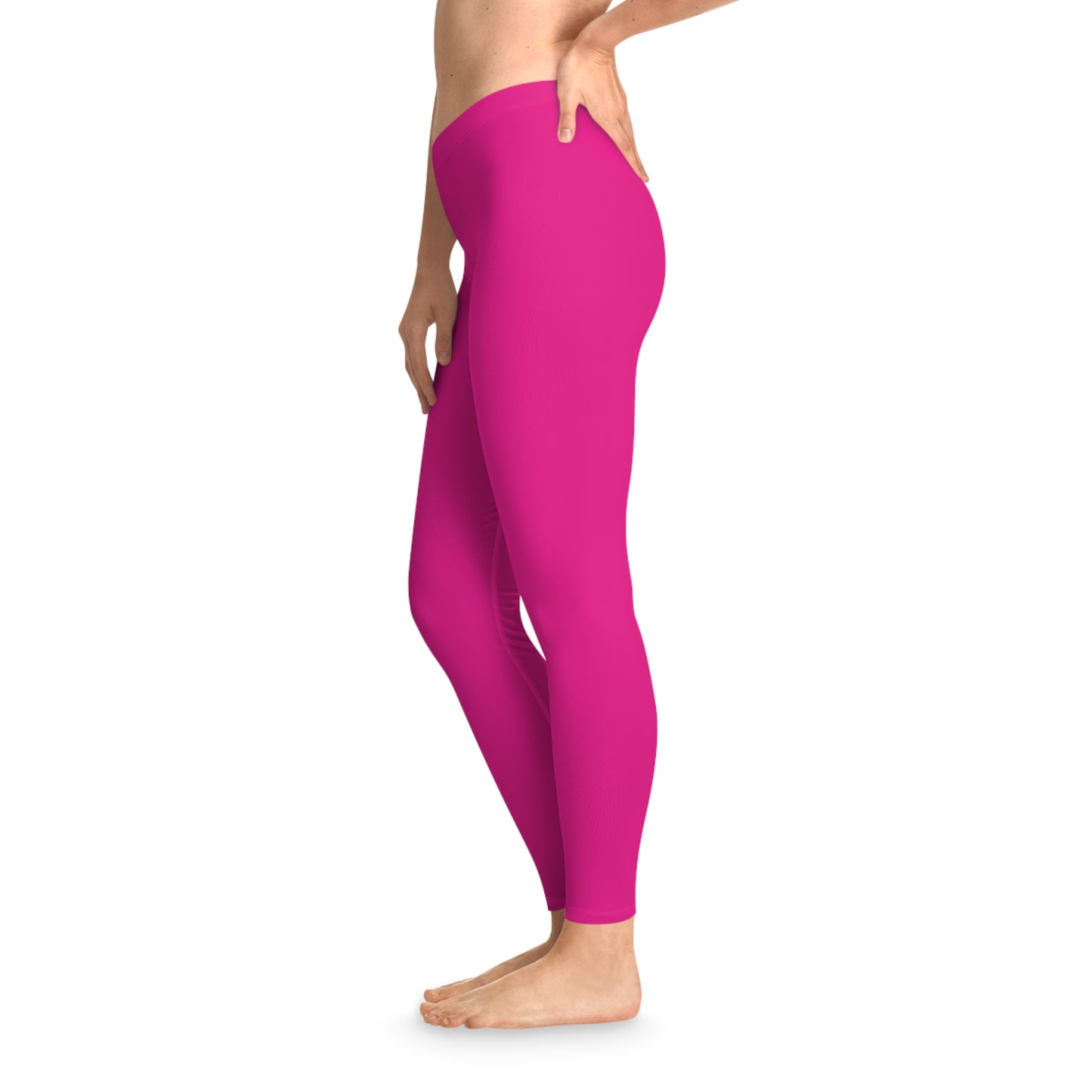 Pink Color Leggings, Pink Leggings 12
