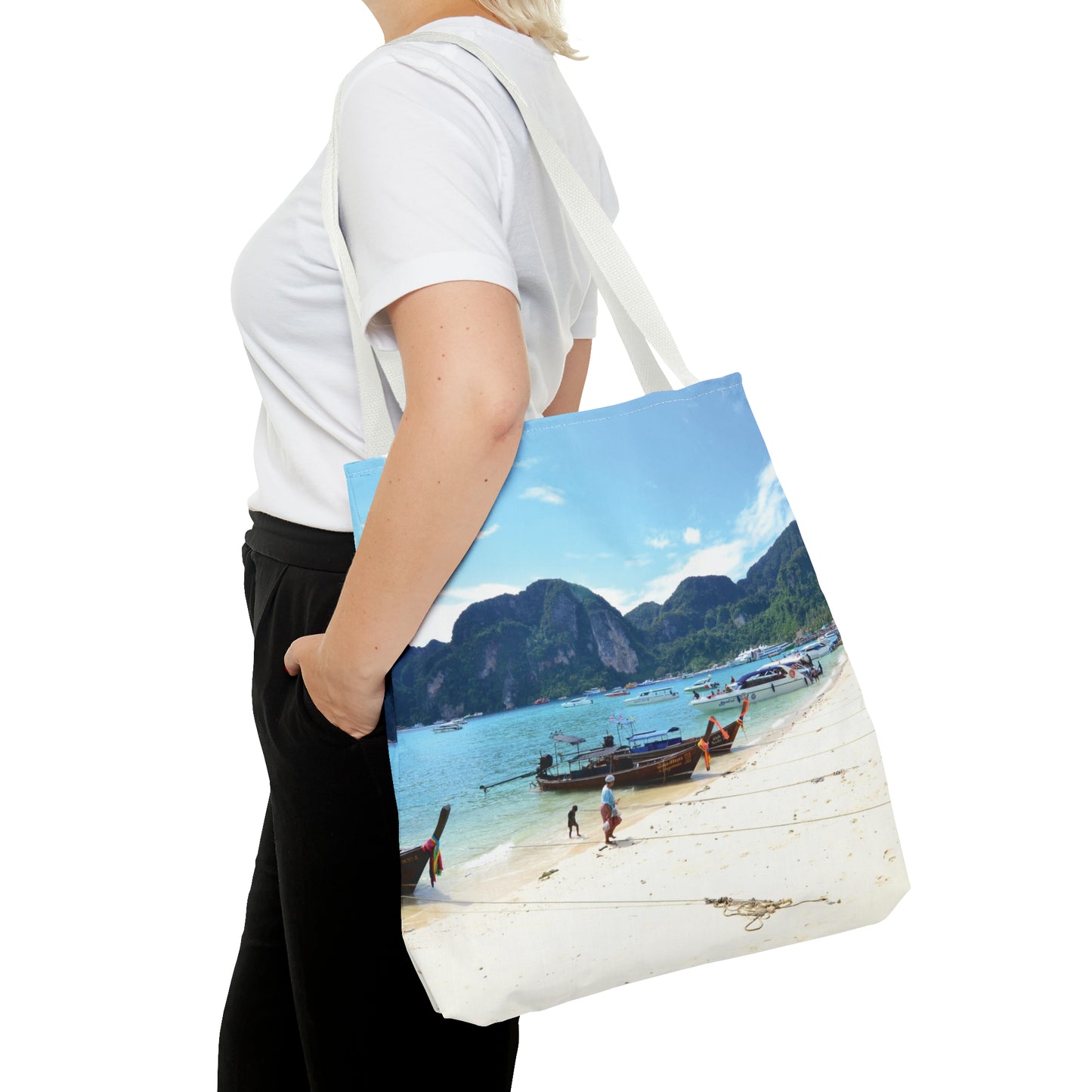 Canvas Bag with Summer Prints