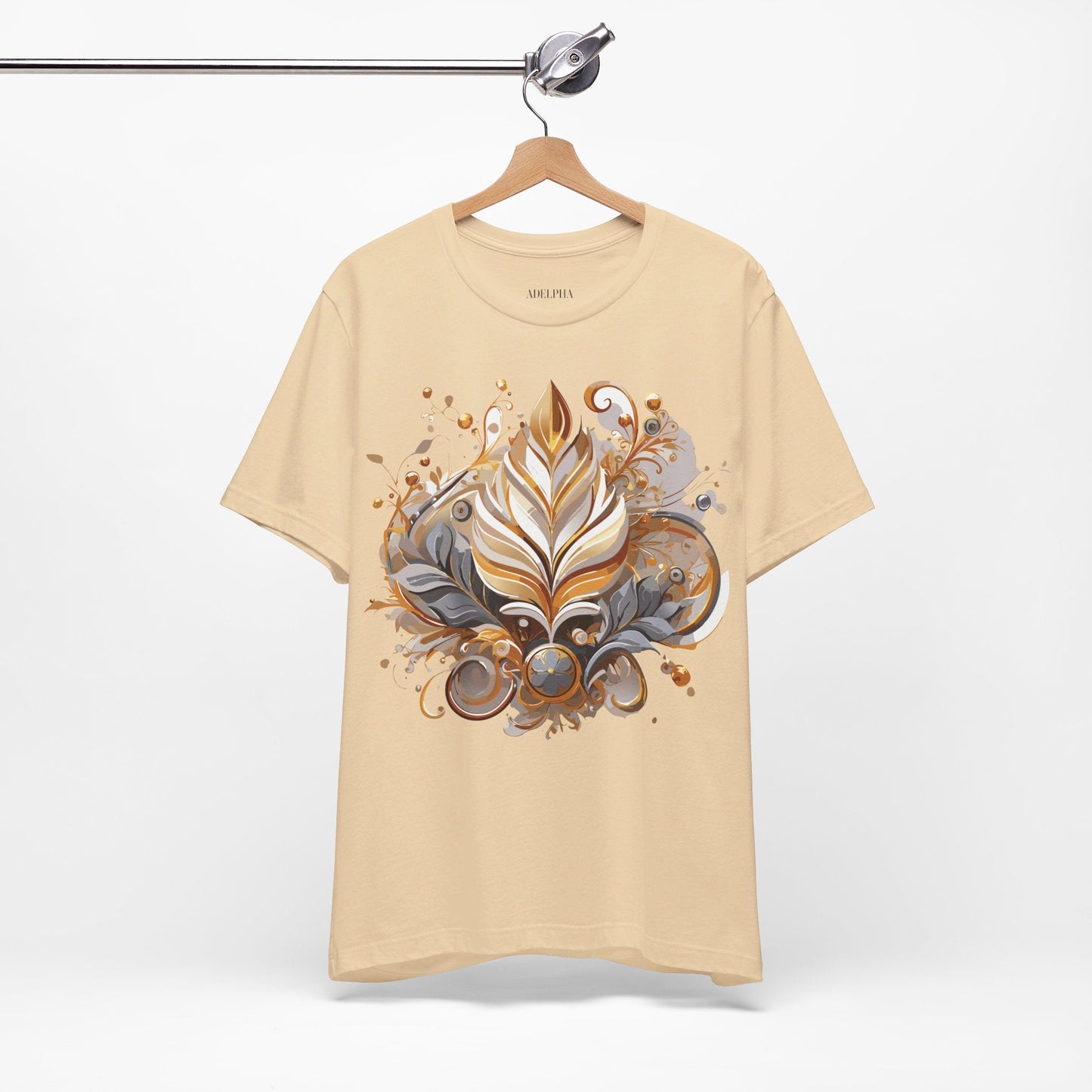 Jewelry Graphic Unisex 100 Cotton Vintage Treasure Art T-Shirt 6