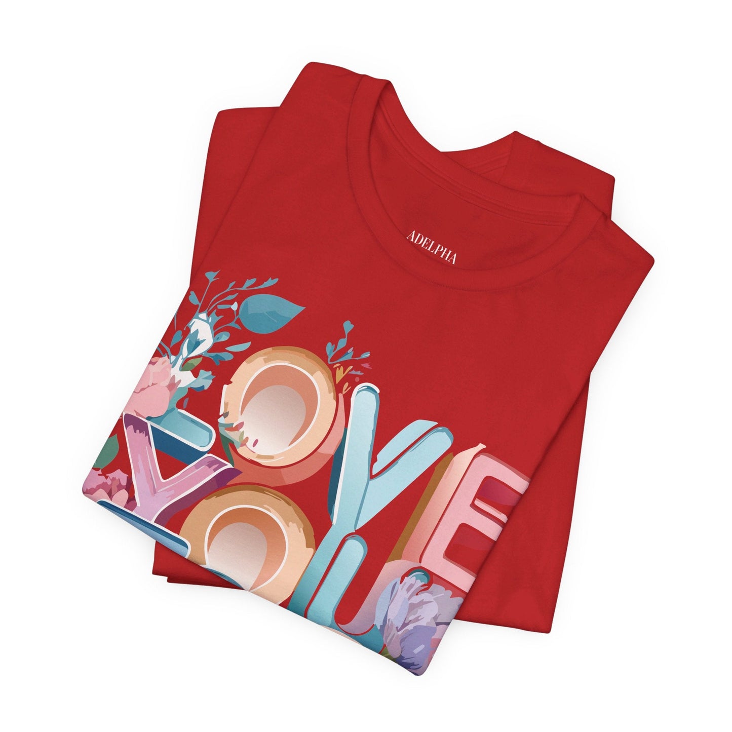 Adelpha Valentine Graphic T Shirt Unisex Jersey Short Sleeve Vintage Inspired Art Design