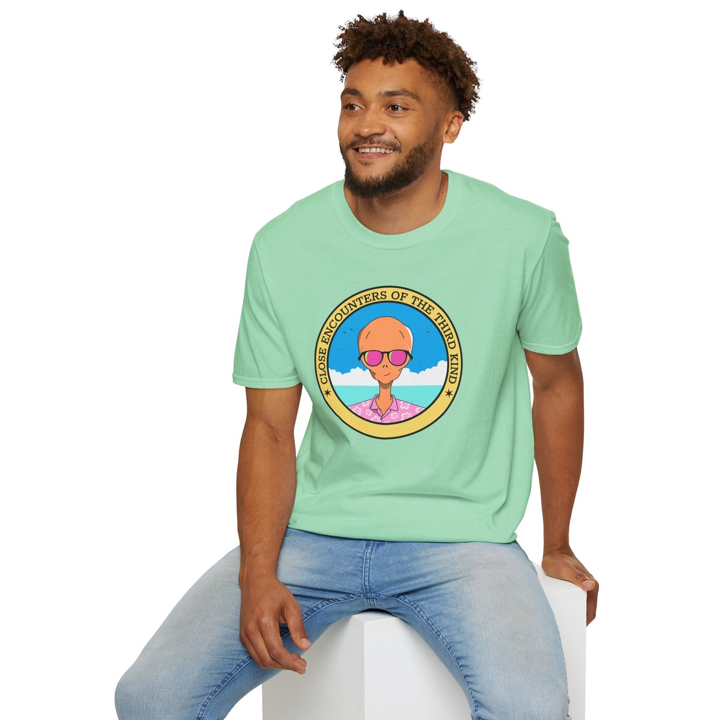 Funny T Shirts UFO Tees Funny Aliens Shirt  7