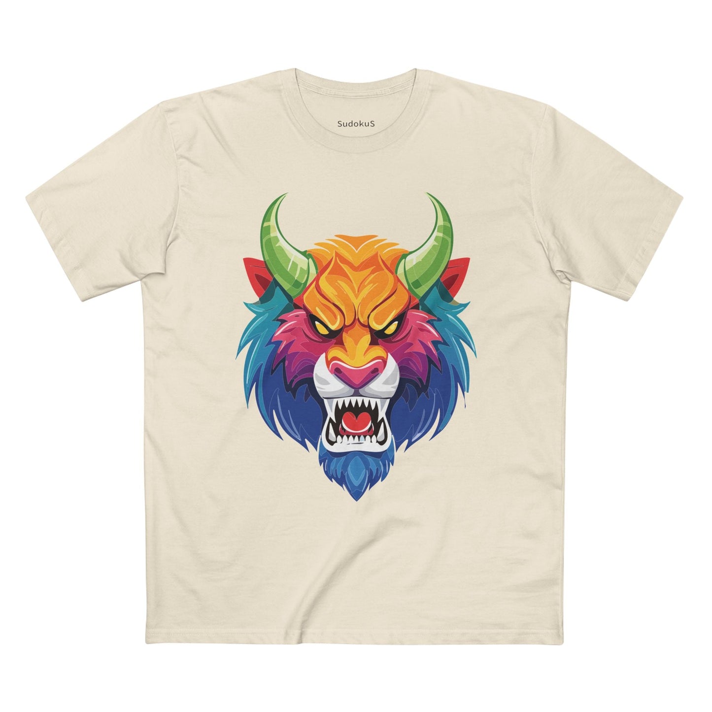 Cartoon Monsters Graphic Unisex 100 Cotton Staple Tee 22