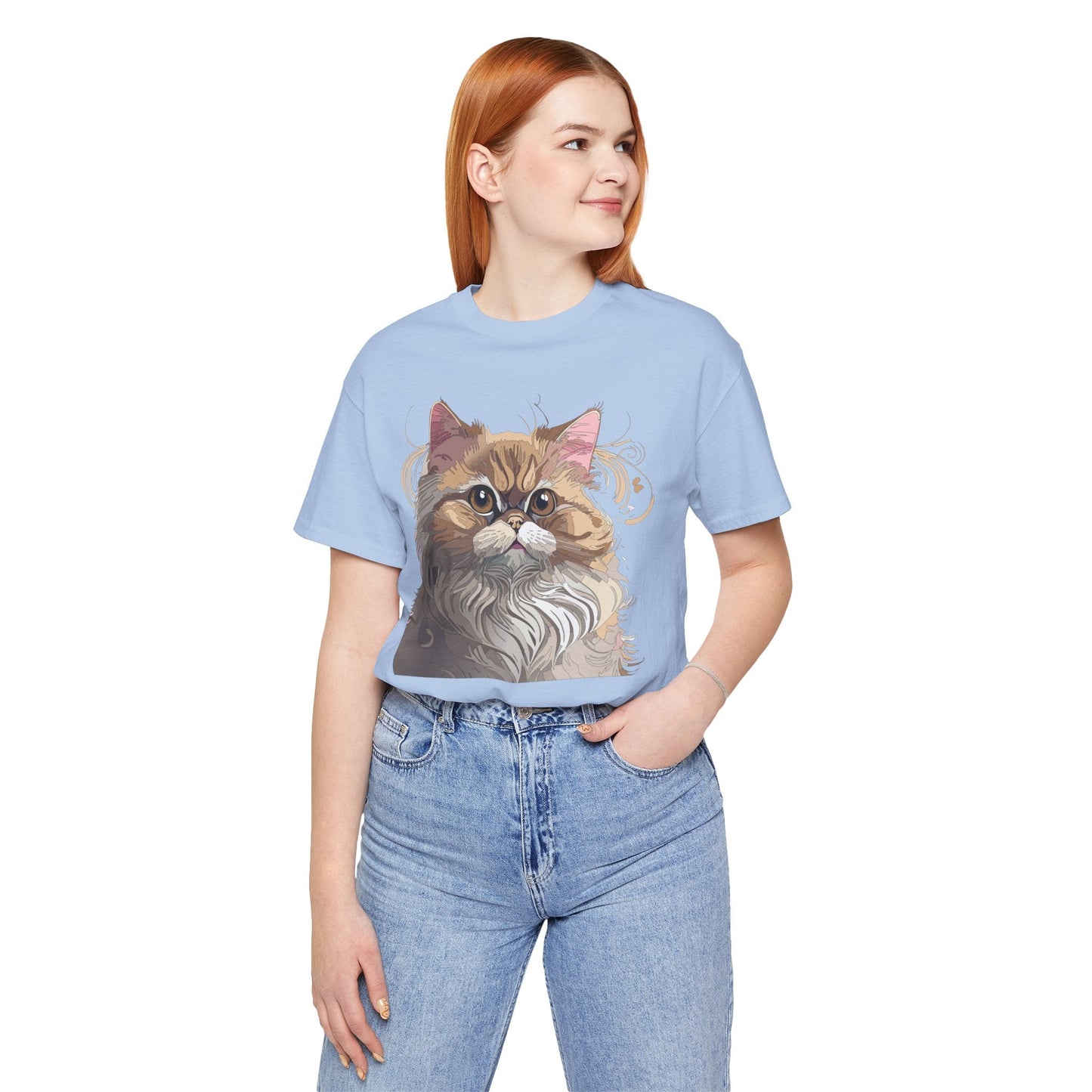 Unisex Animal Shirt With Animals Art Design Tee Short Sleeve Wildlife Print Tee Collection
