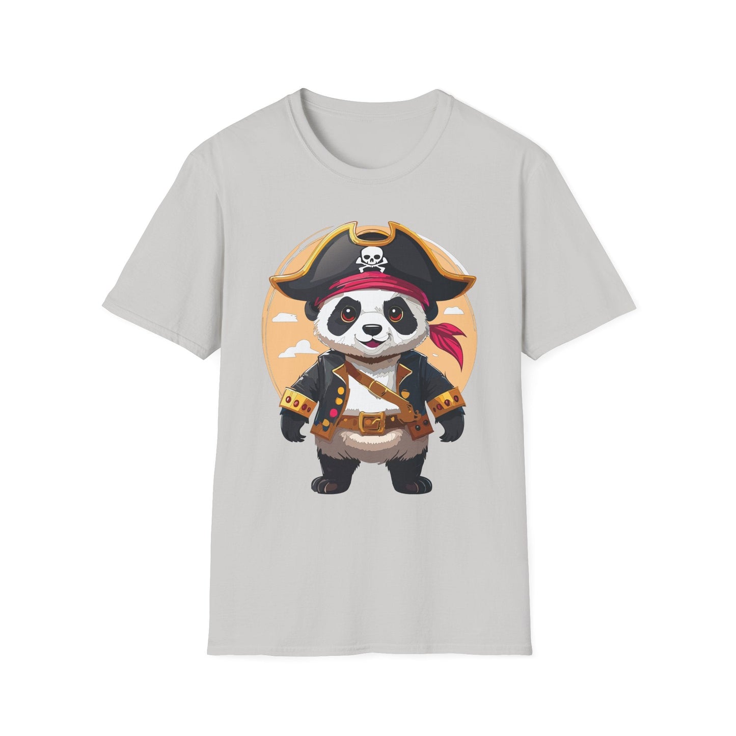 Panda Shirt Unisex T Shirt With Panda Animal Tee Animals Gildan Softstyle 64000 Cotton