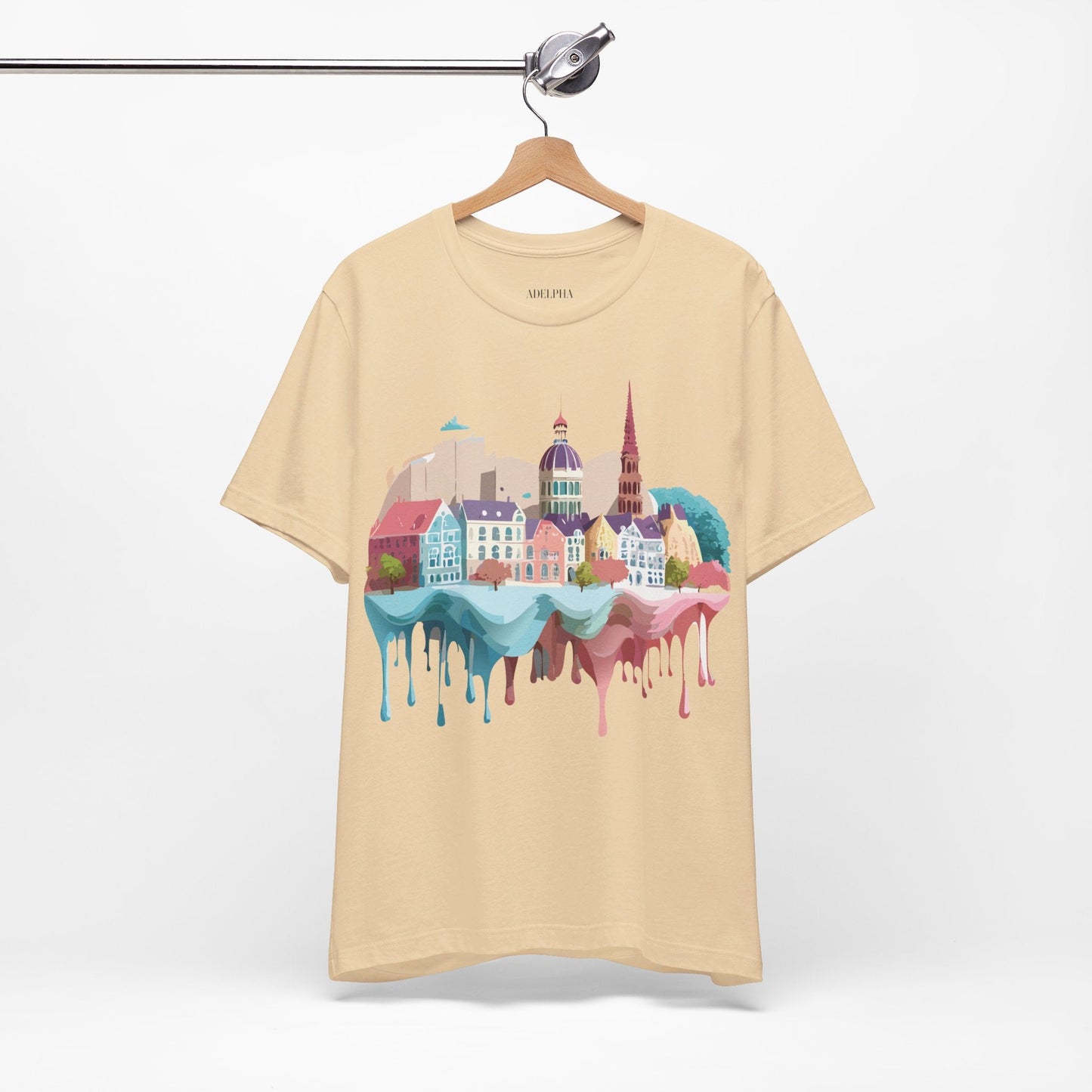 Germany Graphic Tee Unisex Short Sleeve Shirt With Vintage Artwork By Adelpha Premium