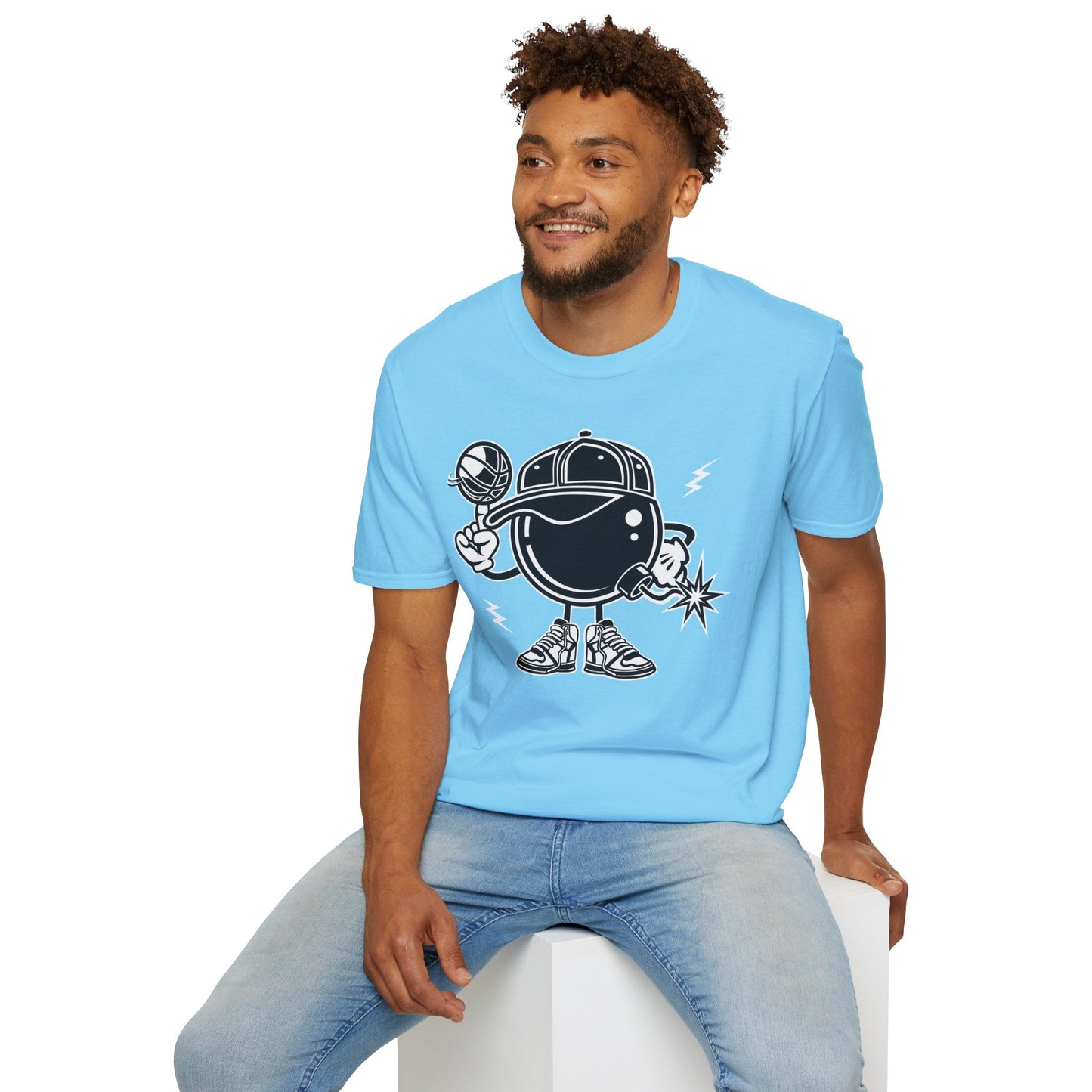 Cartoon Animation T Shirt Unisex Funny Tee Gildan Softstyle 100 Percent Cotton Comfort