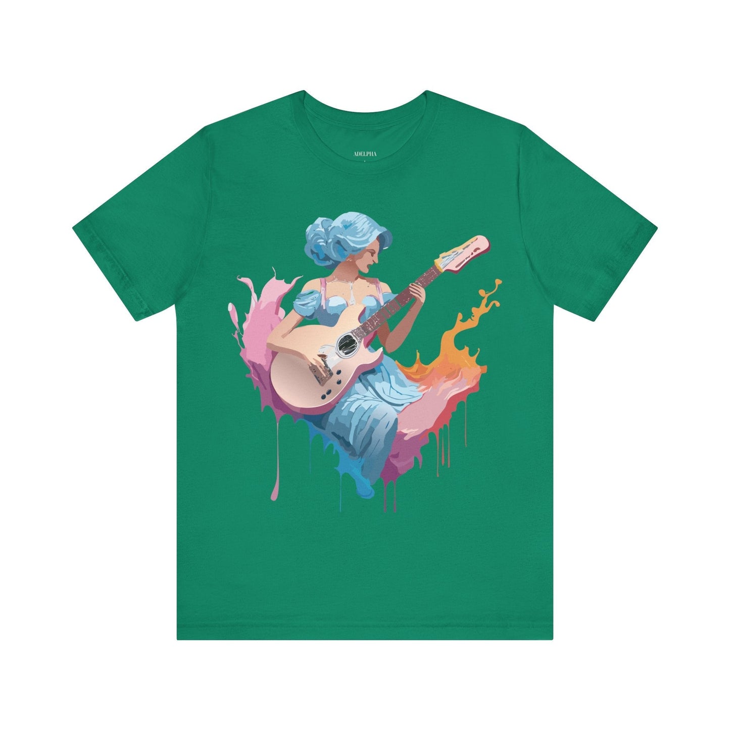 Adelpha Unisex Graphic Tee With Vintage Inspired Art Design Short Sleeve Premium Everyday Wear