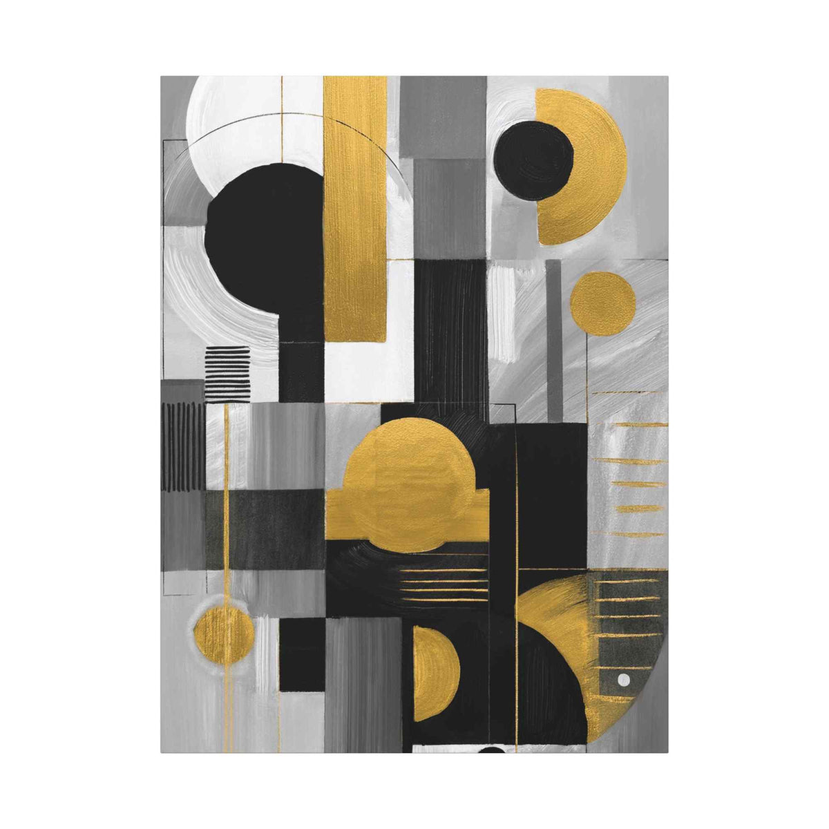 Black Abstract Painting Print Canvas 20x24,20x30,24x30, 24x32,24x36,30x40, 32x48,36x48,40x60 Pine-Wood Inner Frame ABS-19