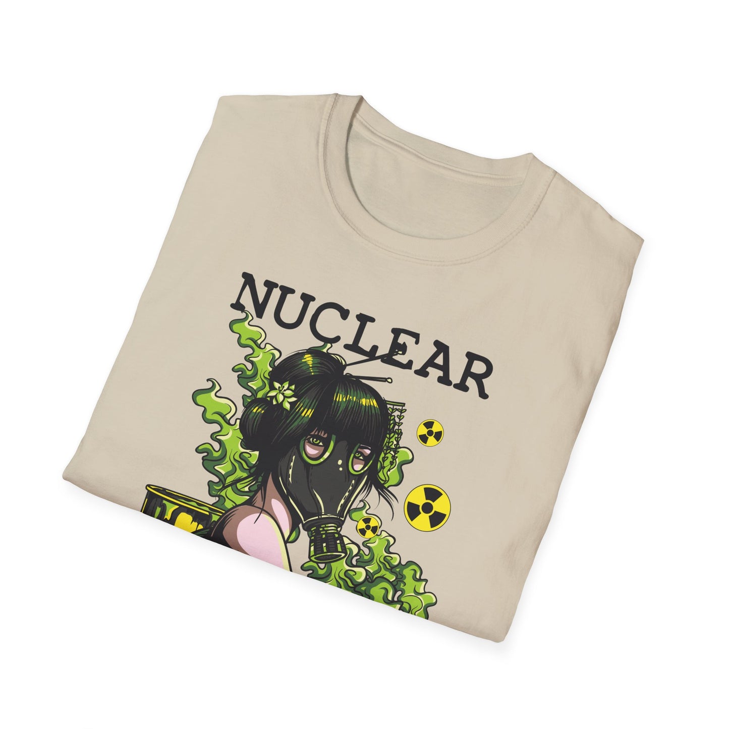 Unisex Cotton T-Shirt with Cartoon Graphic Design