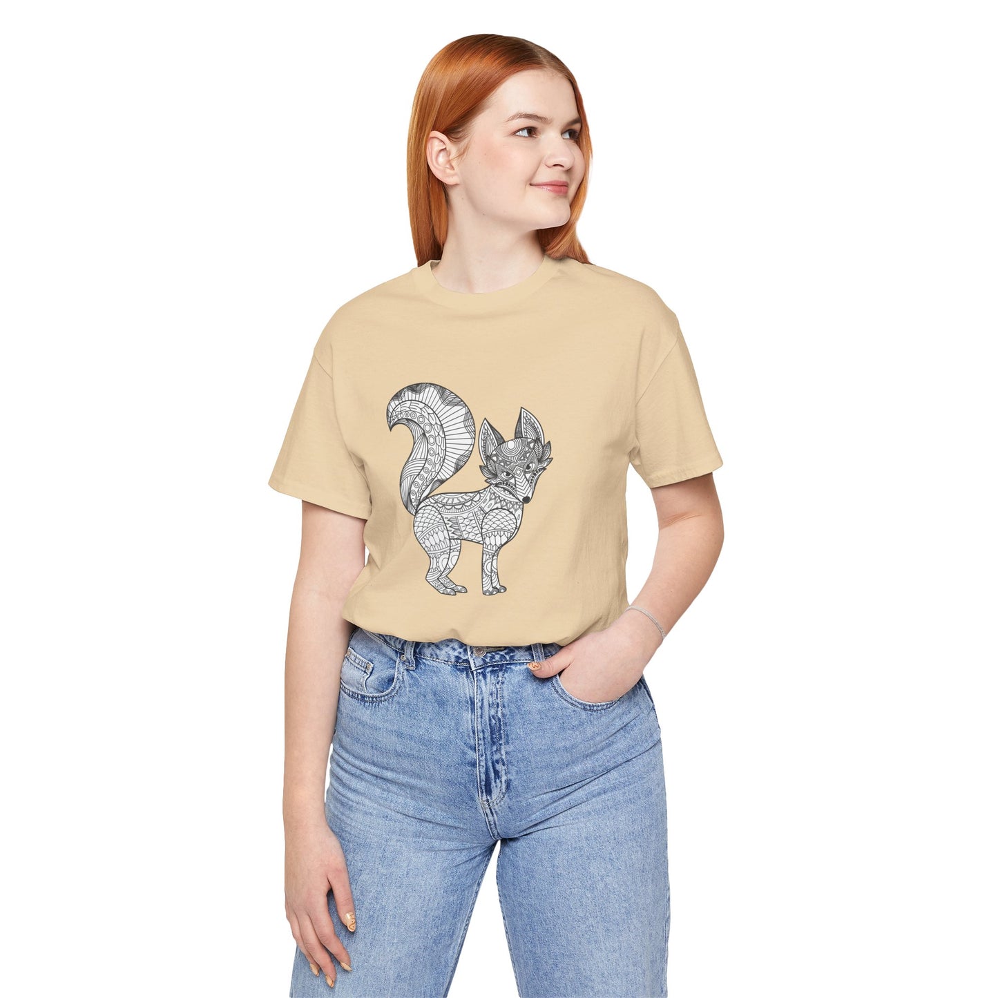 Camiseta unisex con estampado de animales 