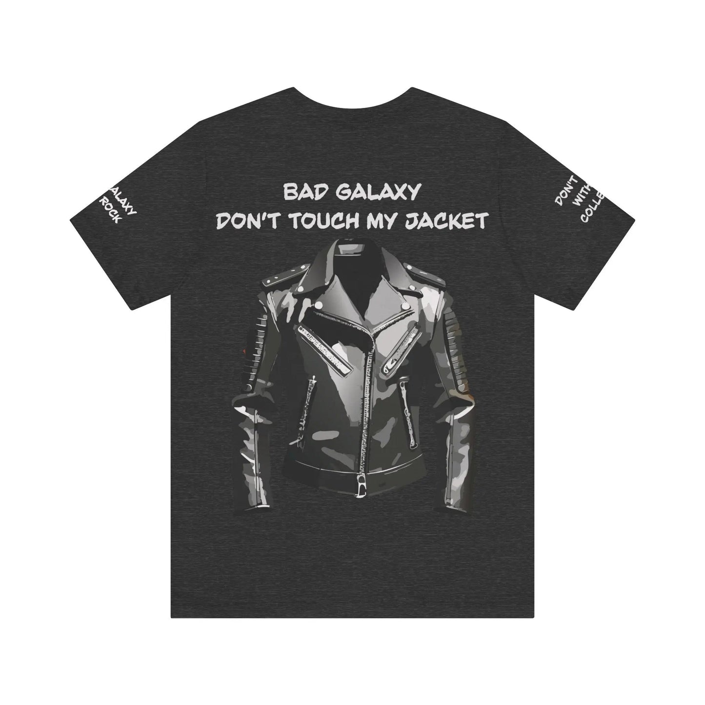 Punk Rock Tee Shirt From Bad Galaxy Made To Order 100 Percent Cotton USA Eco Friendly Inks