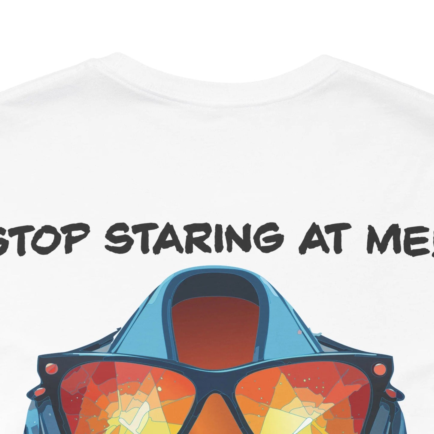 Animal T Shirt By Bad Galaxy Unisex 100 Percent Cotton Graphic Tee Eco Friendly Made In USA