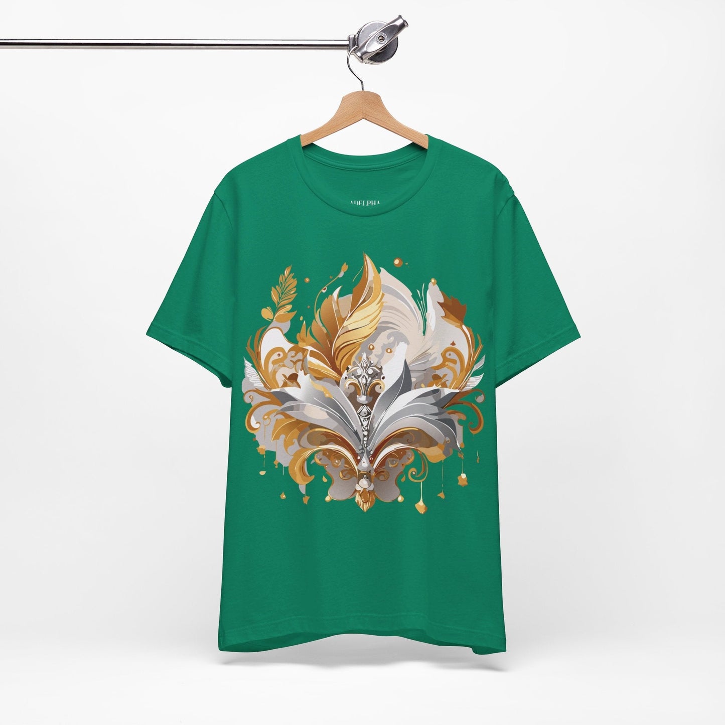 Adelpha Premium Graphic Tee Unisex Short Sleeve Jersey Shirt With Vintage Inspired Artwork