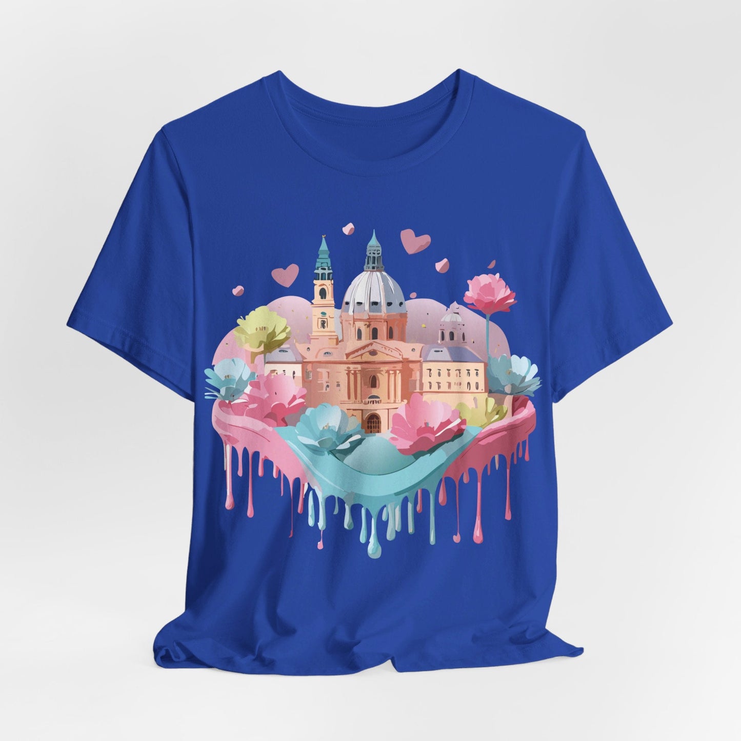 Prague Tourist Graphic Tee By Adelpha Unisex Vintage Inspired Art Shirt Original Artwork