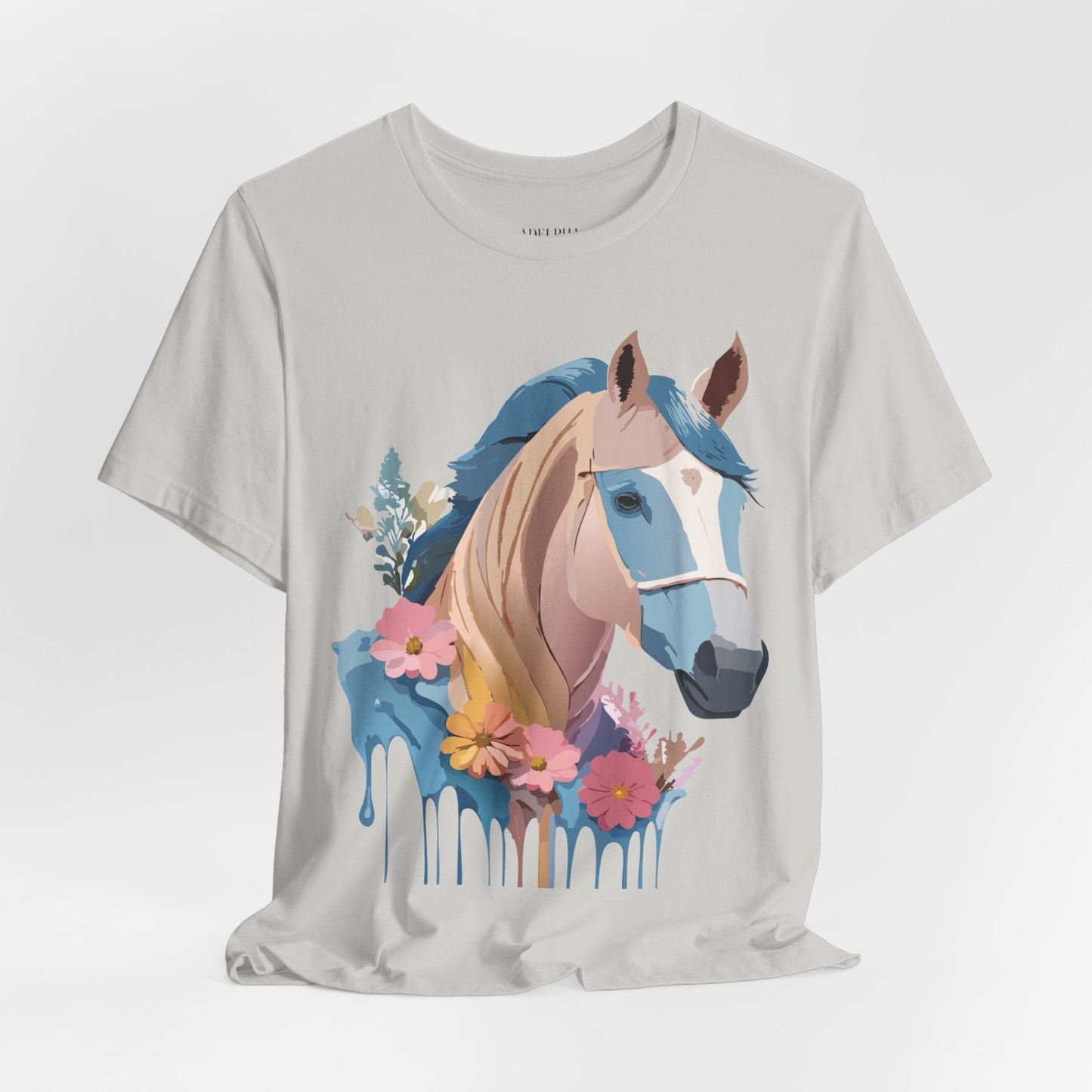 Horse Graphic Unisex 100 Cotton Vintage Animal Art T-Shirt 13