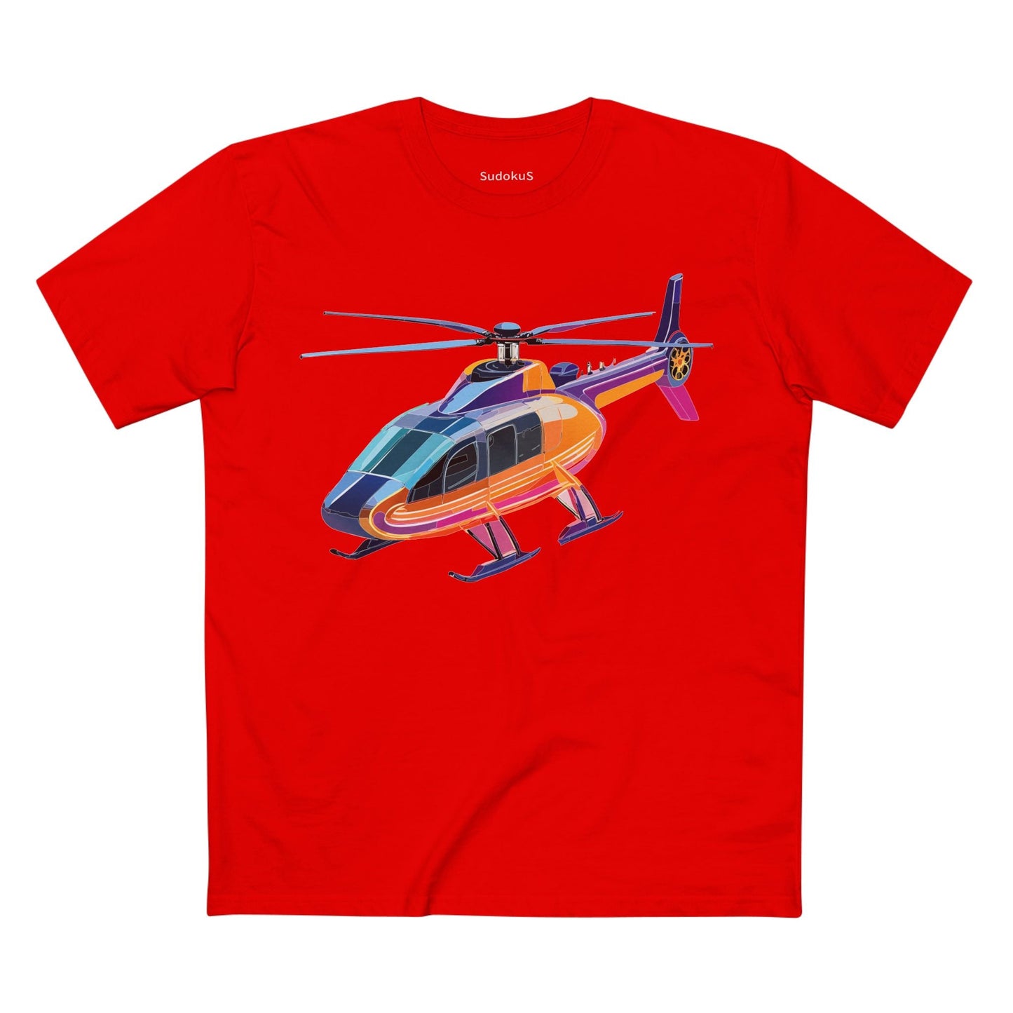 Chopper Graphic Unisex 100 Cotton Staple Tee 15