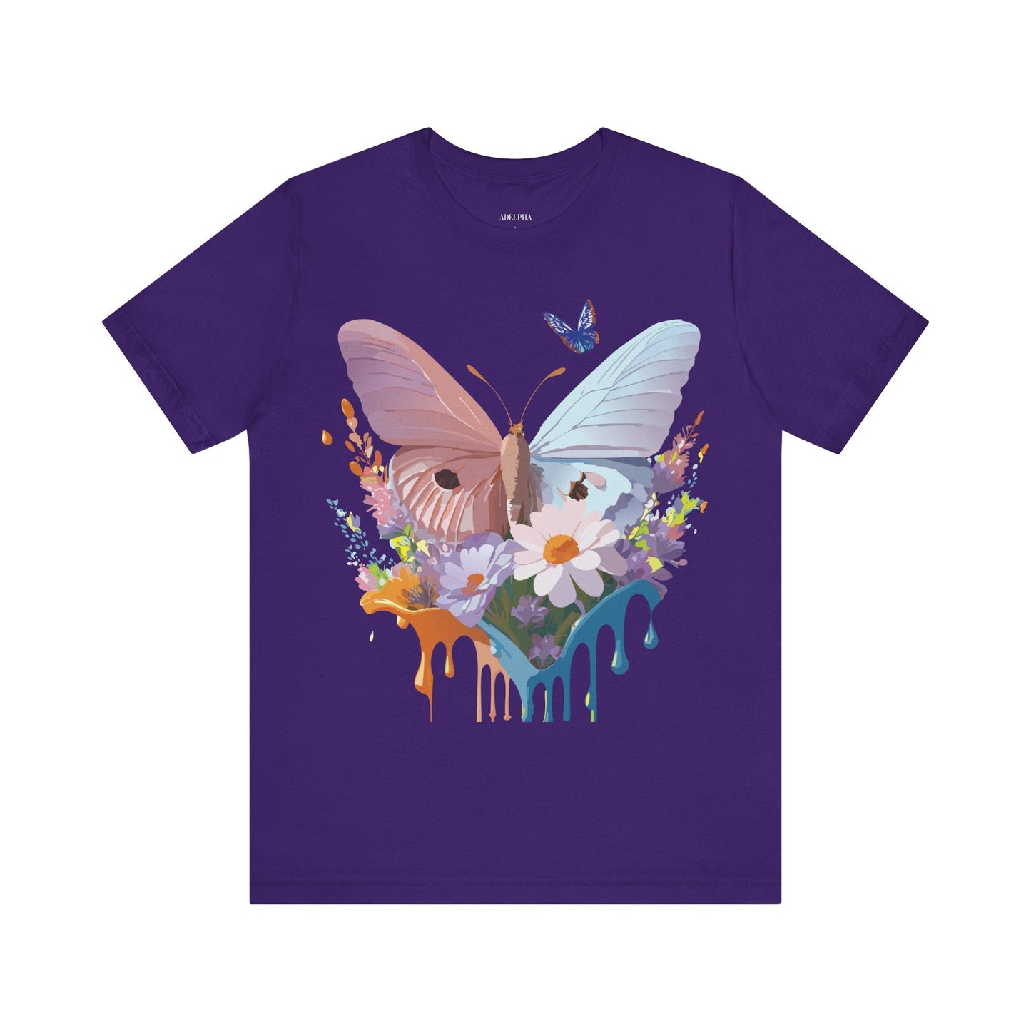 Butterfly Graphic Tee Unisex Jersey Short Sleeve Artwork By Adelpha