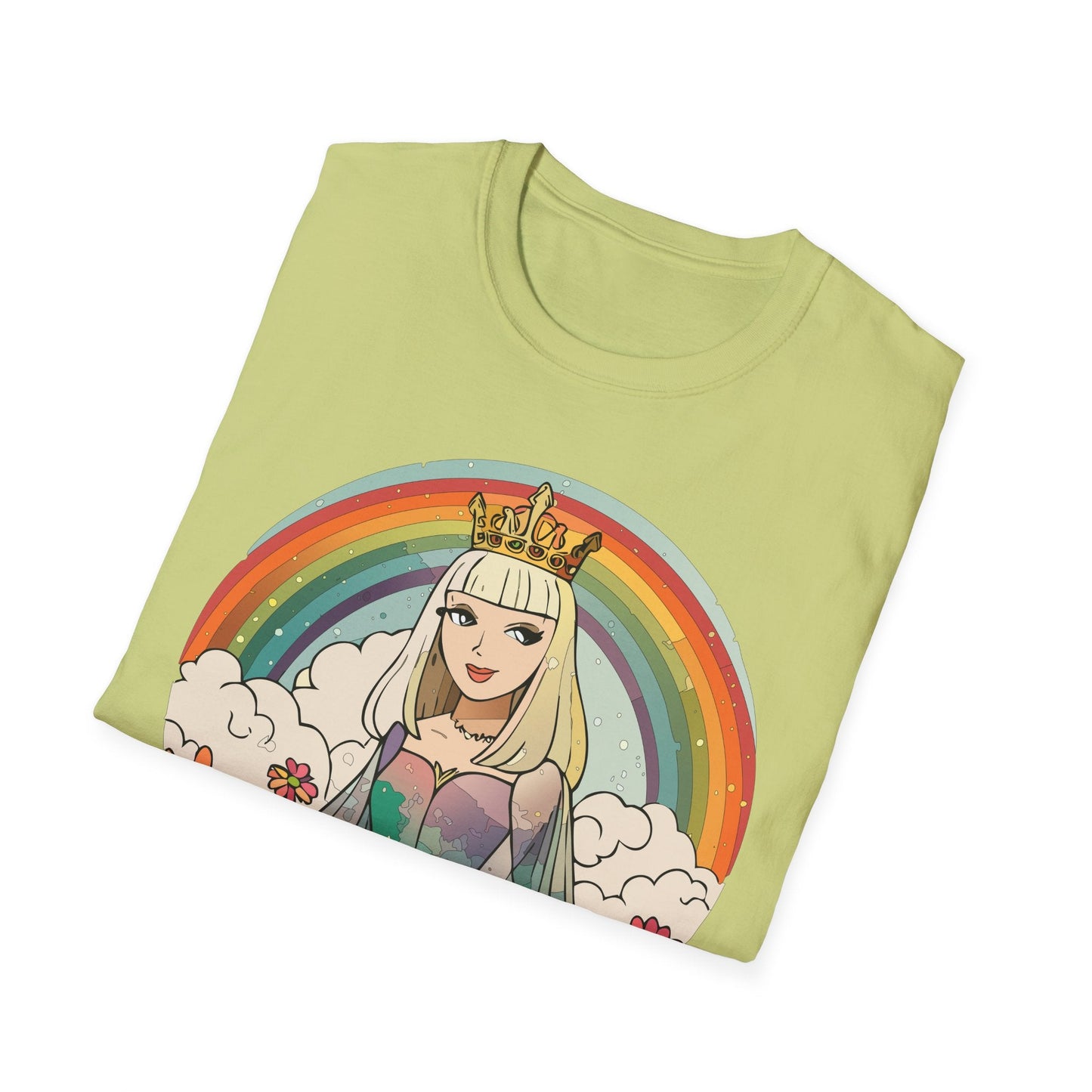 Womens Graphic T Shirt Art Design Tee Softstyle 100 Percent Ring Spun Cotton Comfort