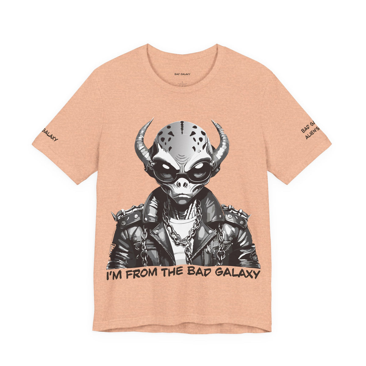 Alien Graphic Unisex Cotton Bella+Canvas Tee with Art Design b67