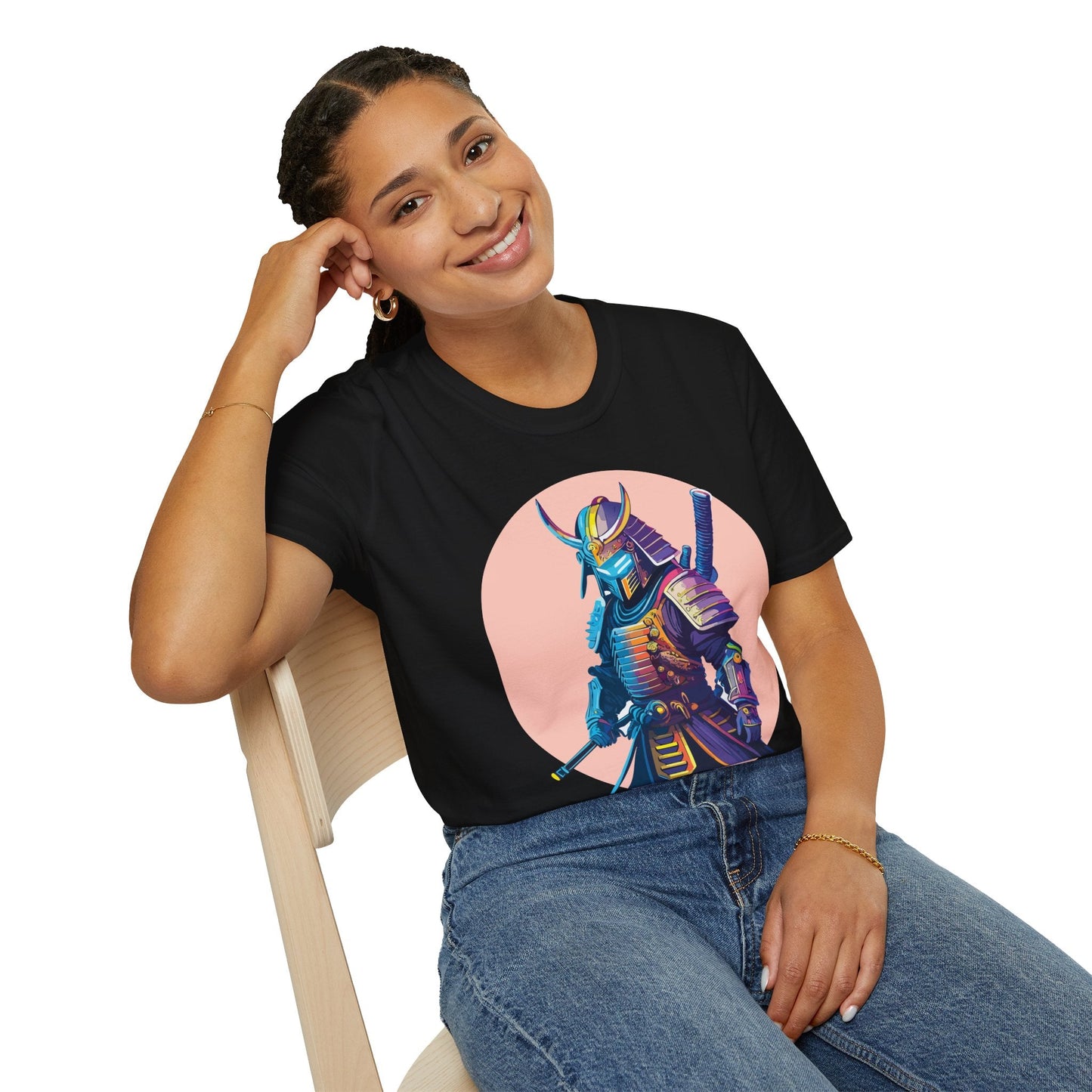 Samurai Shirt Unisex Gildan Softstyle Cotton Tee For Everyday Comfort And Style All Day