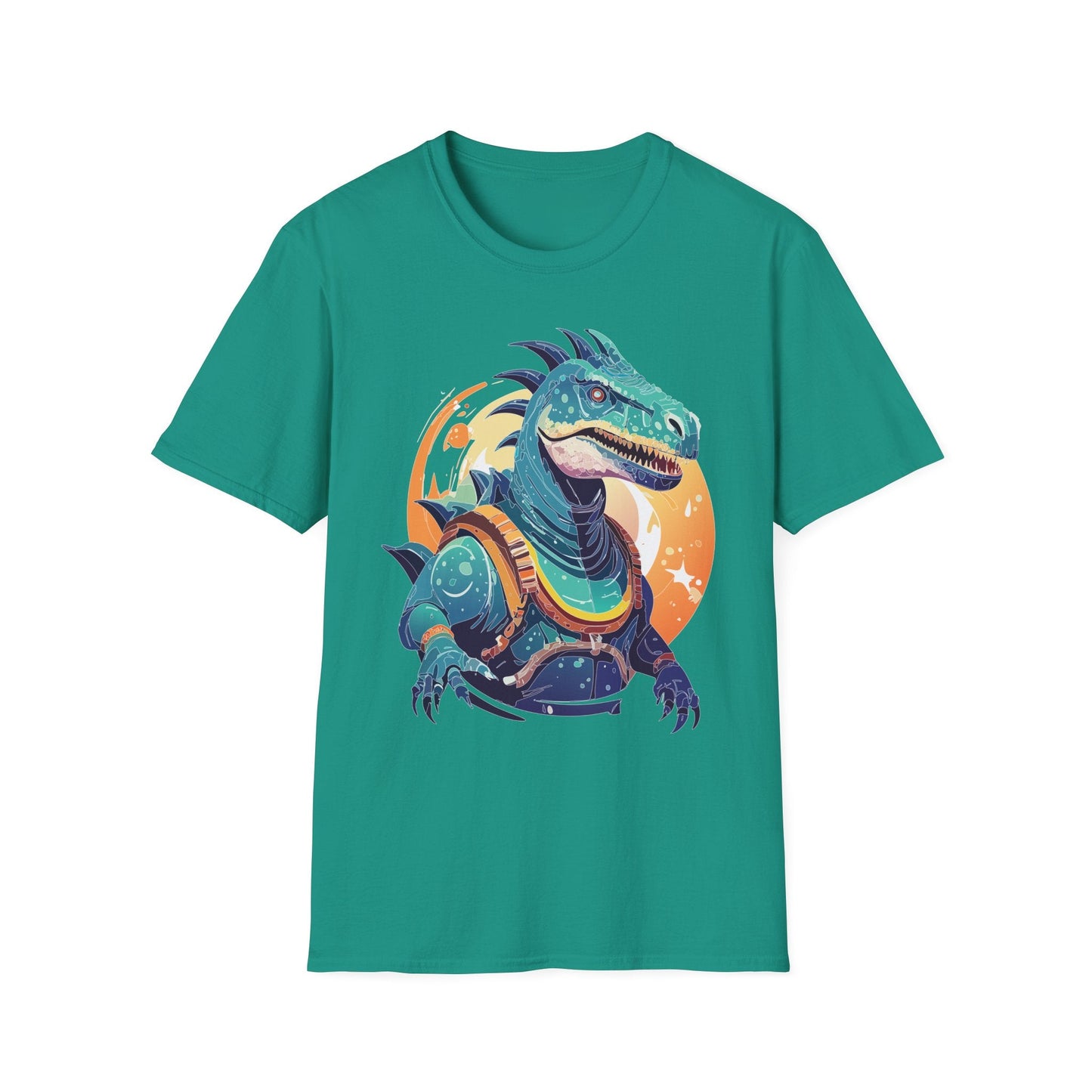 Alien T Shirt Cosmos Design Unisex Softstyle 64000 Graphic Artwork Tee With Aliens
