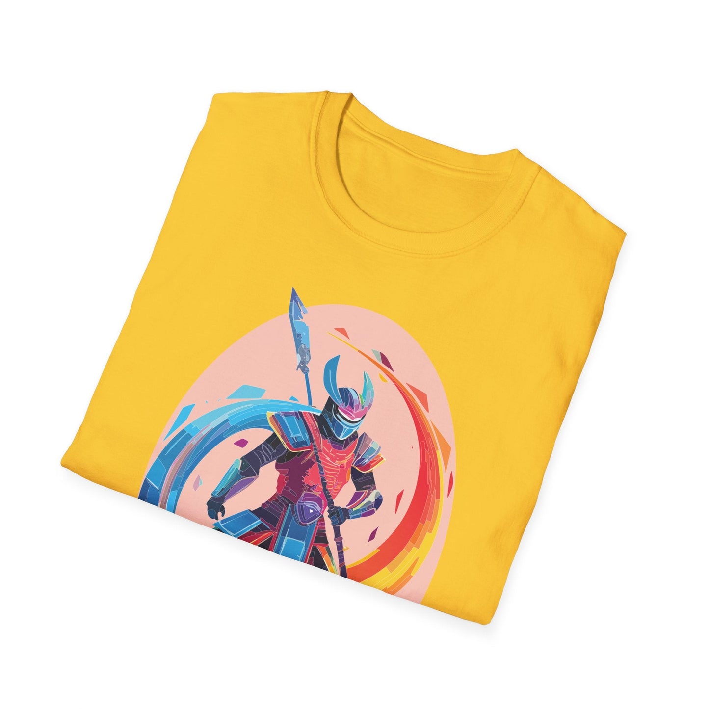 Samurai Shirt Unisex Softstyle T Shirt 64000 Cotton Breathable Everyday Comfort Fit