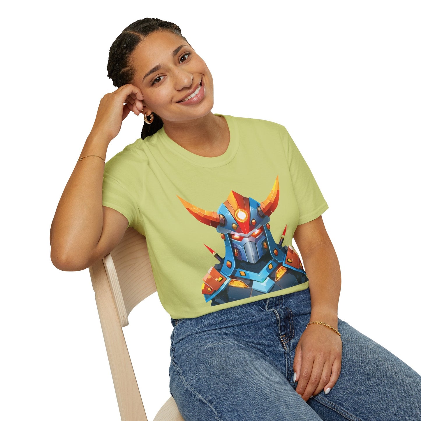 Unisex Cyborg Tee Robot Shirt Terminator Inspired Tee Cotton Softstyle Lightweight Comfort